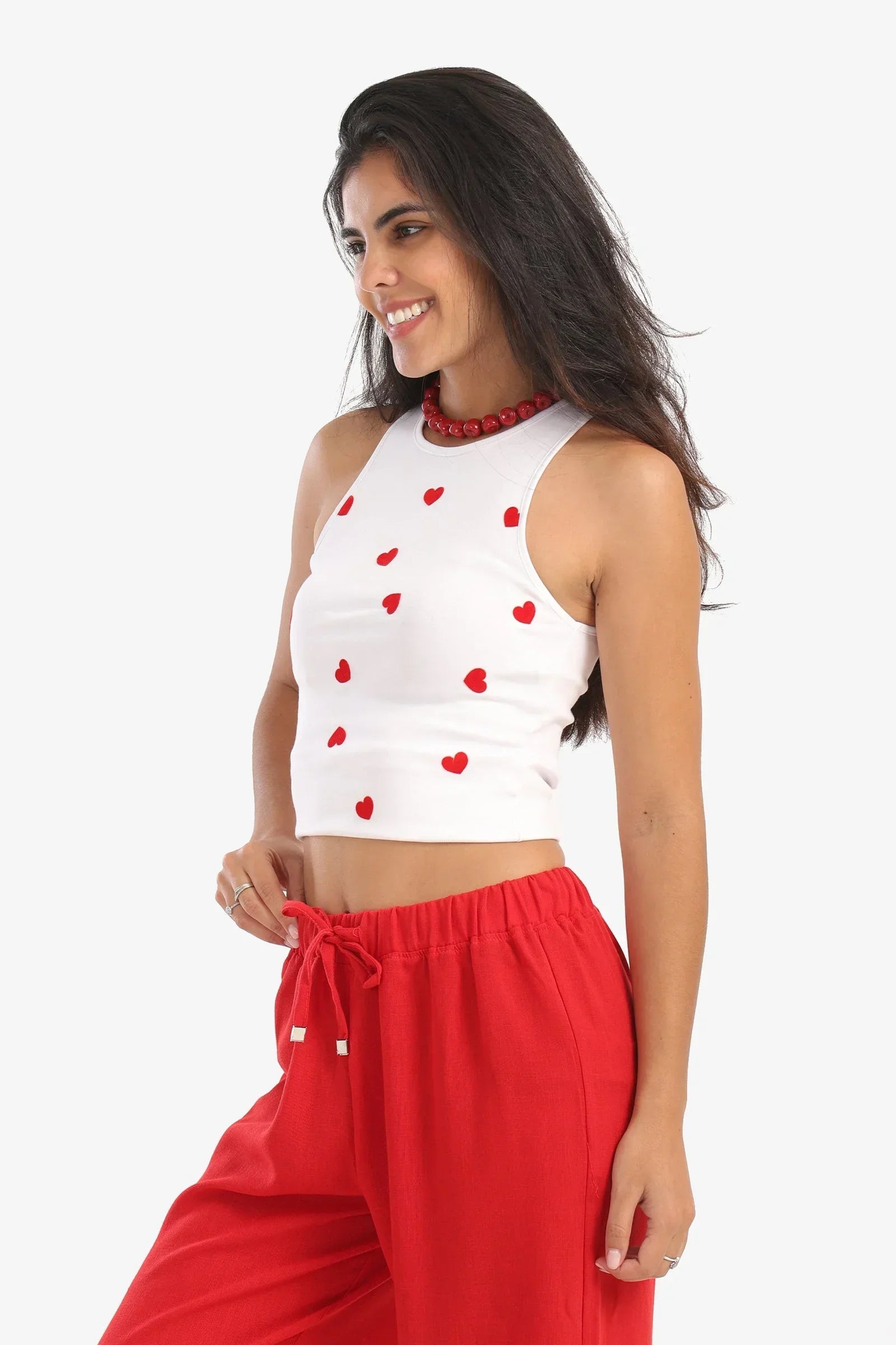 Clue - Heart Prints Top 2