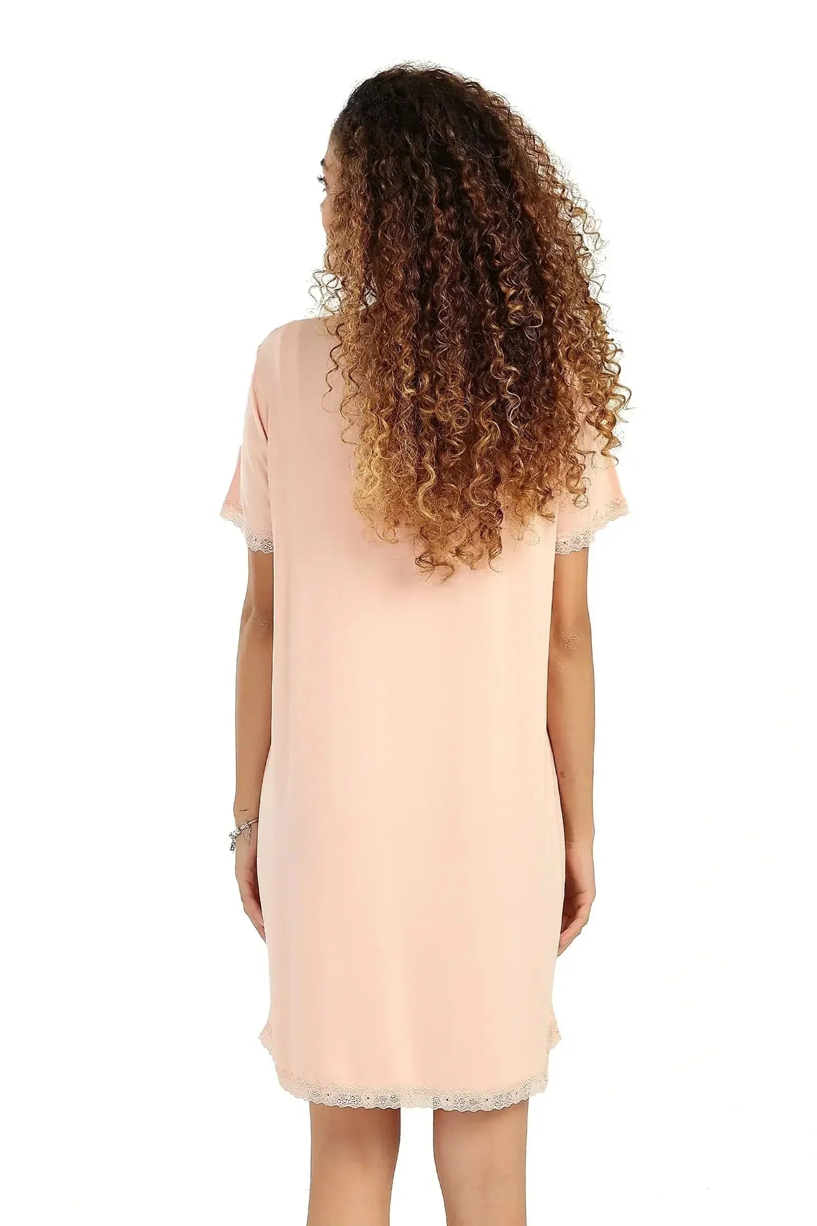 Carina - Lightweight Nightgown with Lace 8