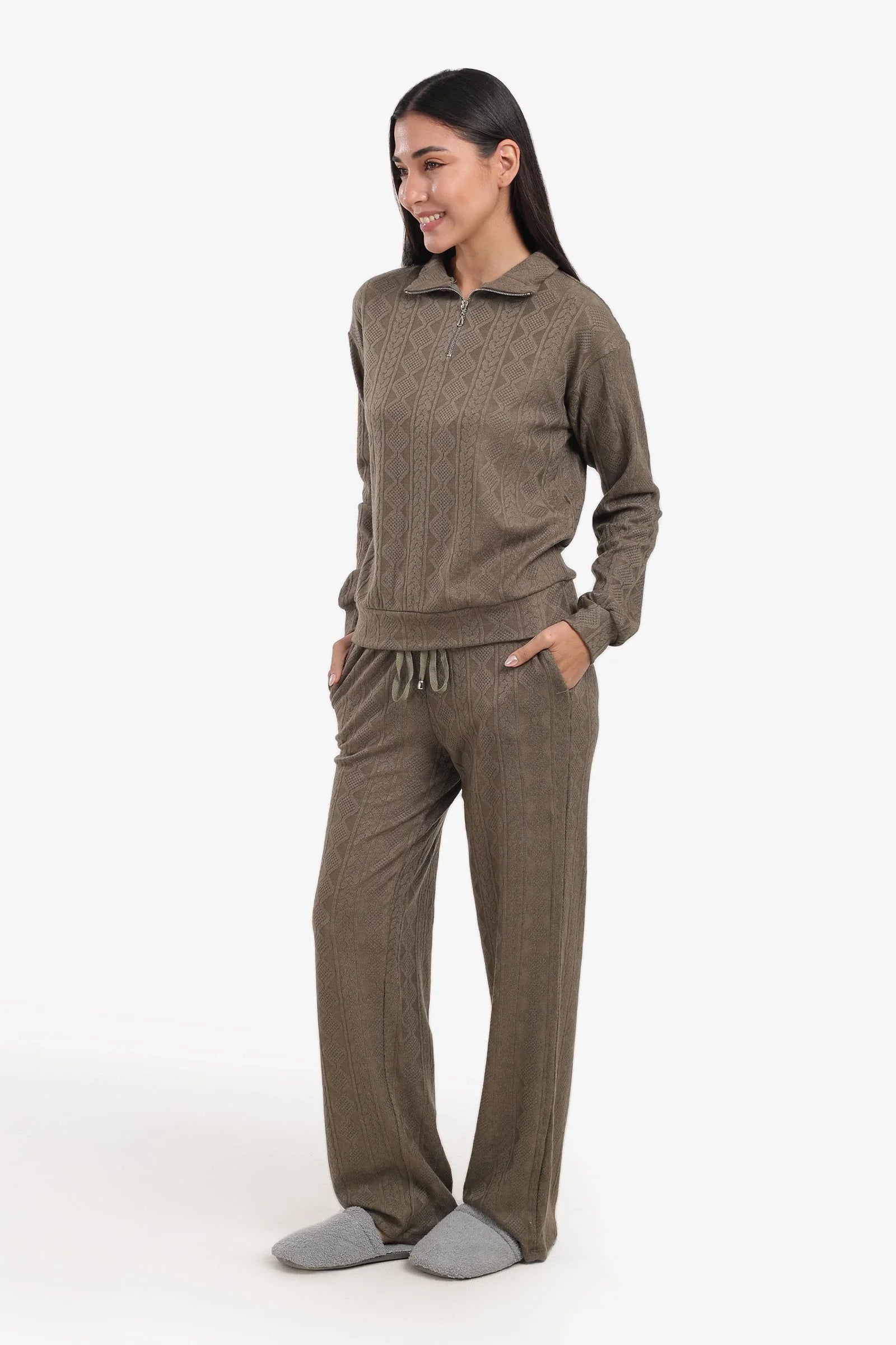 Carina - Cable Pyjama Set 2