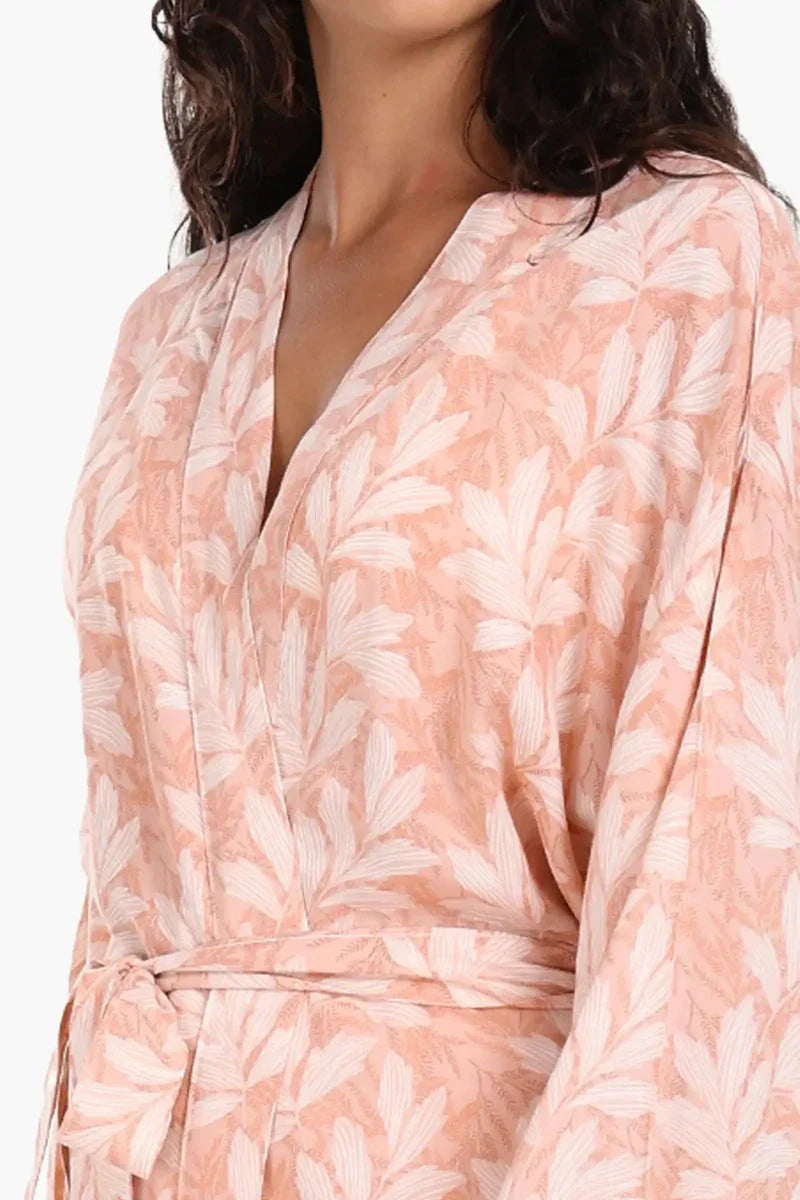 Carina - Printed Midi Robe 4
