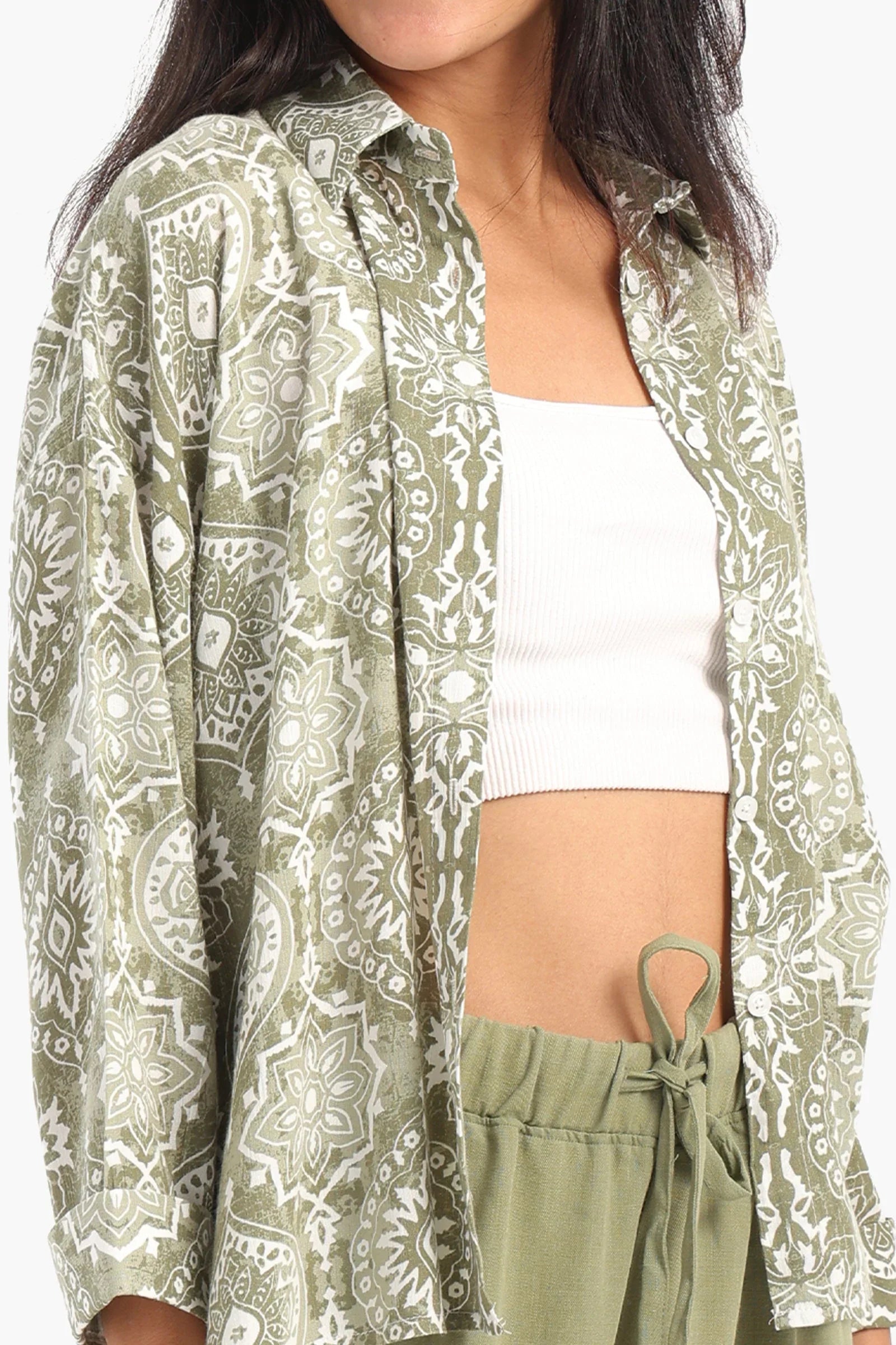 Clue - Classic Printed Blouse 4