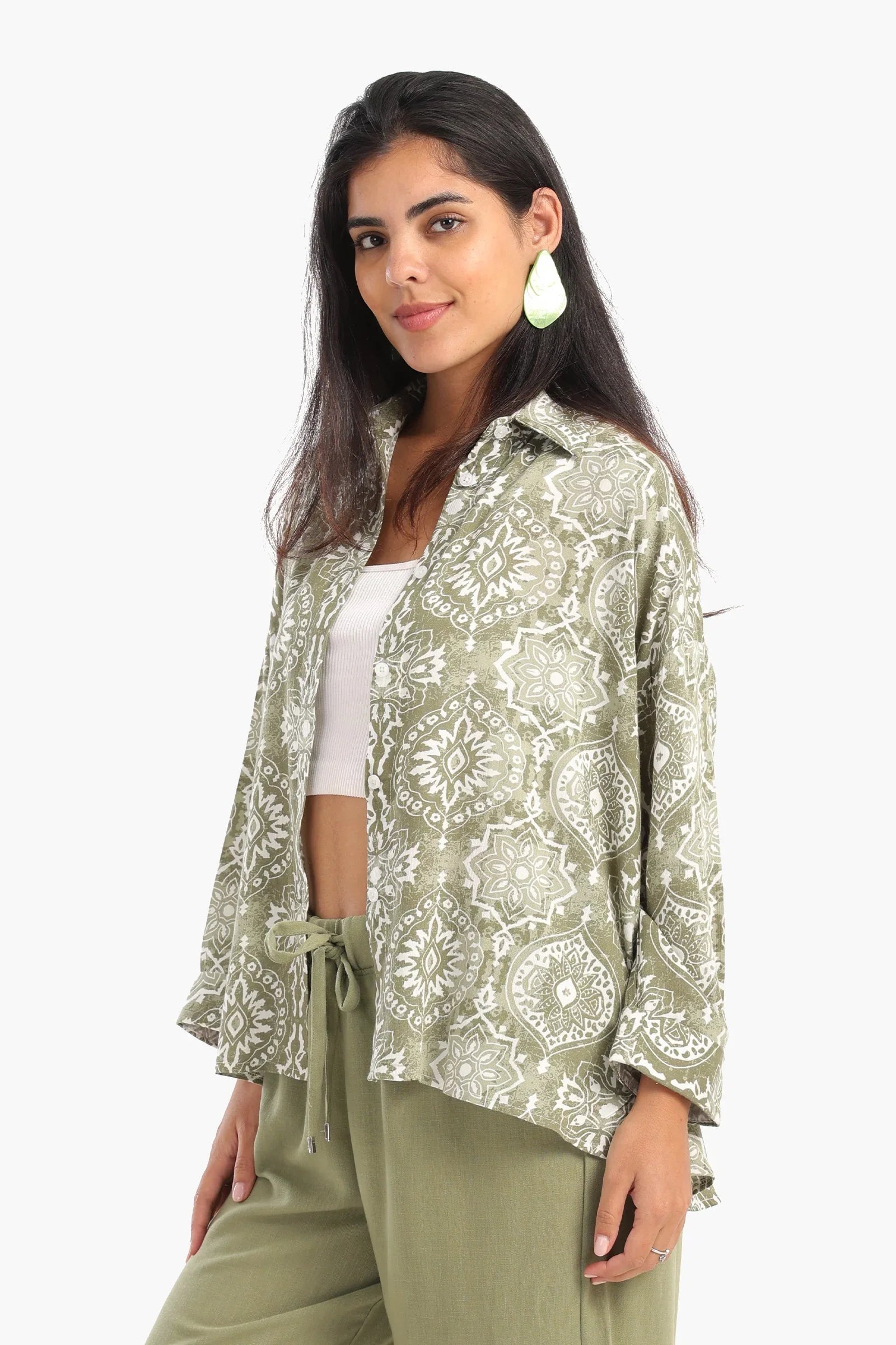 Clue - Classic Printed Blouse 2