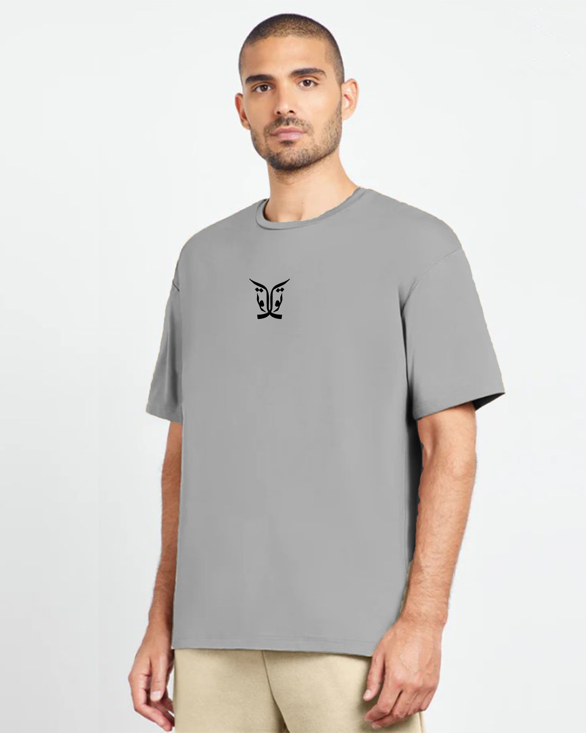 Toktok Men Oversized SS T-Shirt - Grey - NAS Trends