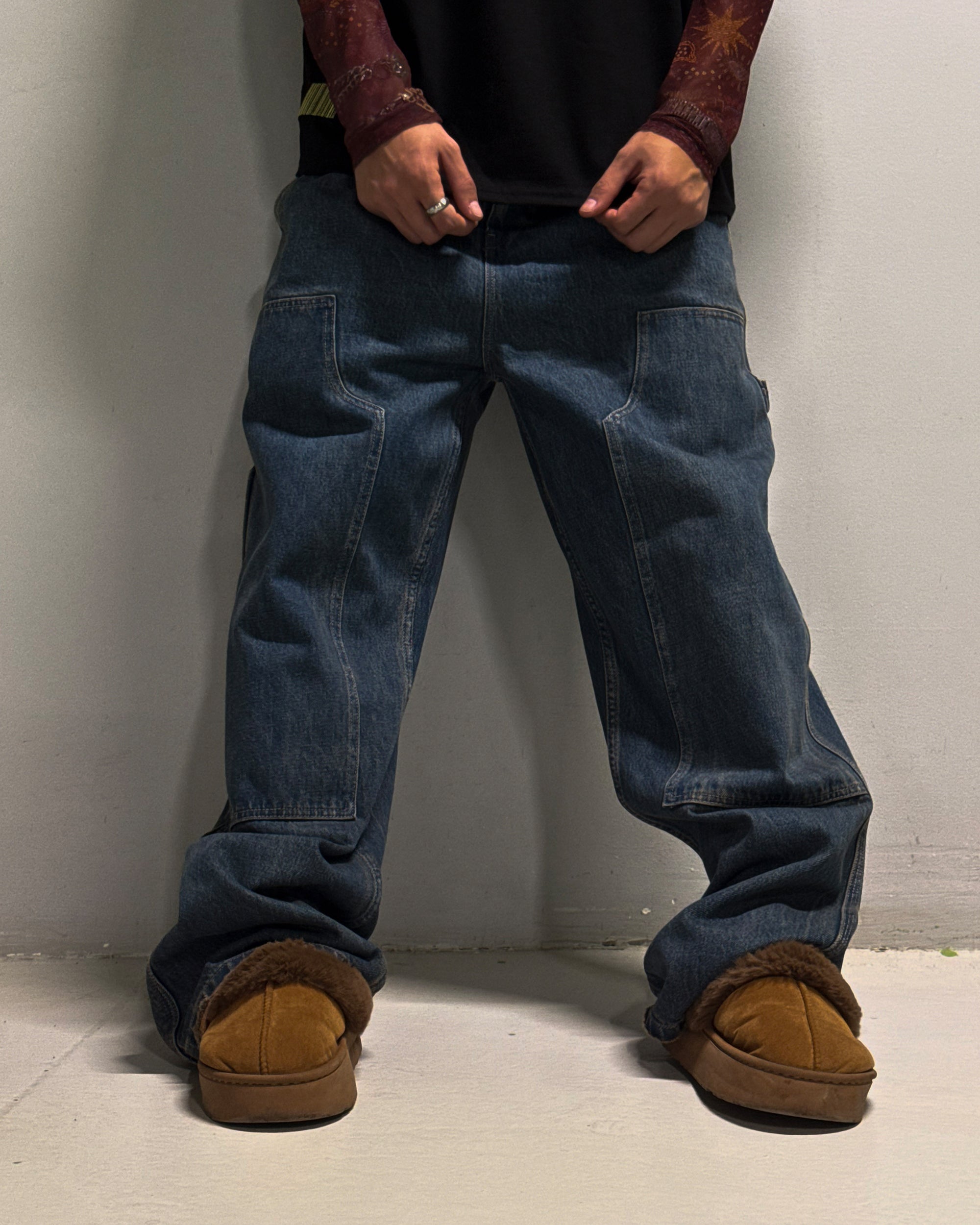 Carpenter Denim  Pant - Dirty Grey - NAS Trends