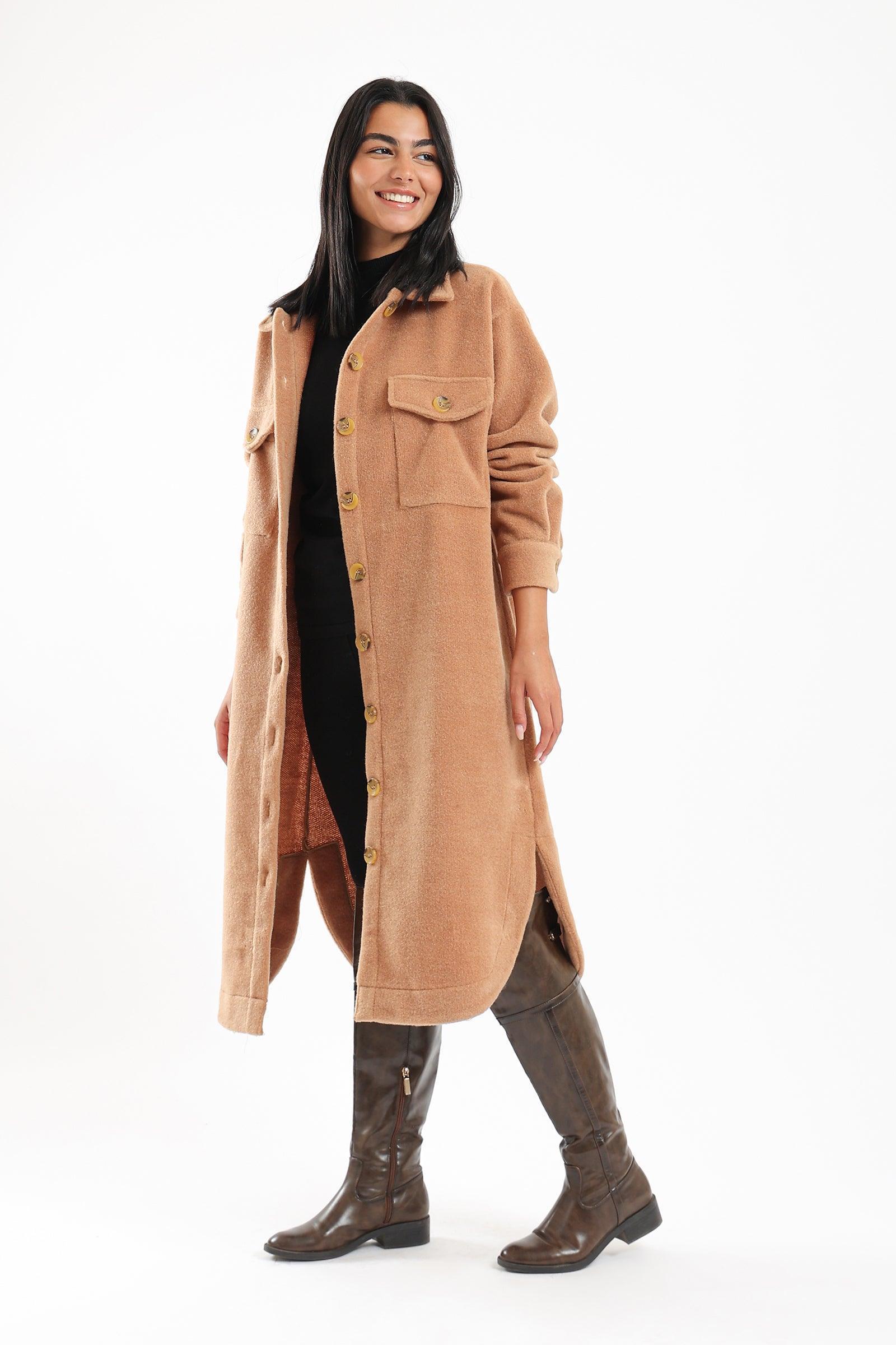 Clue - Long Wool Coat 1