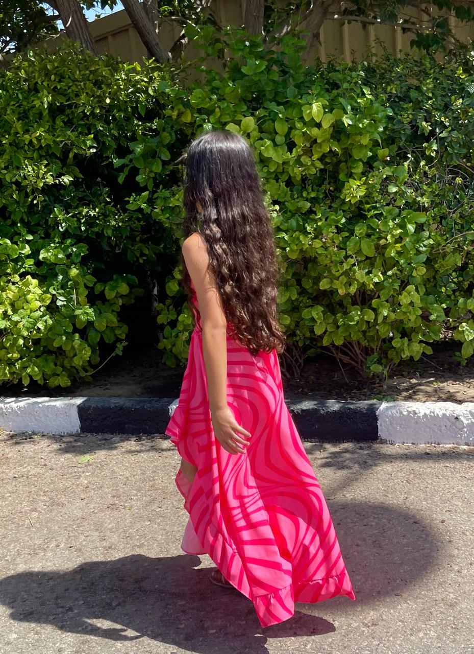 Berries - High low dress 3