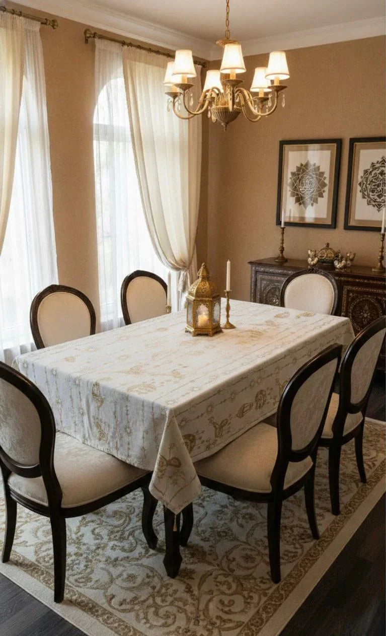 Lavender - Big table cloth 1 2