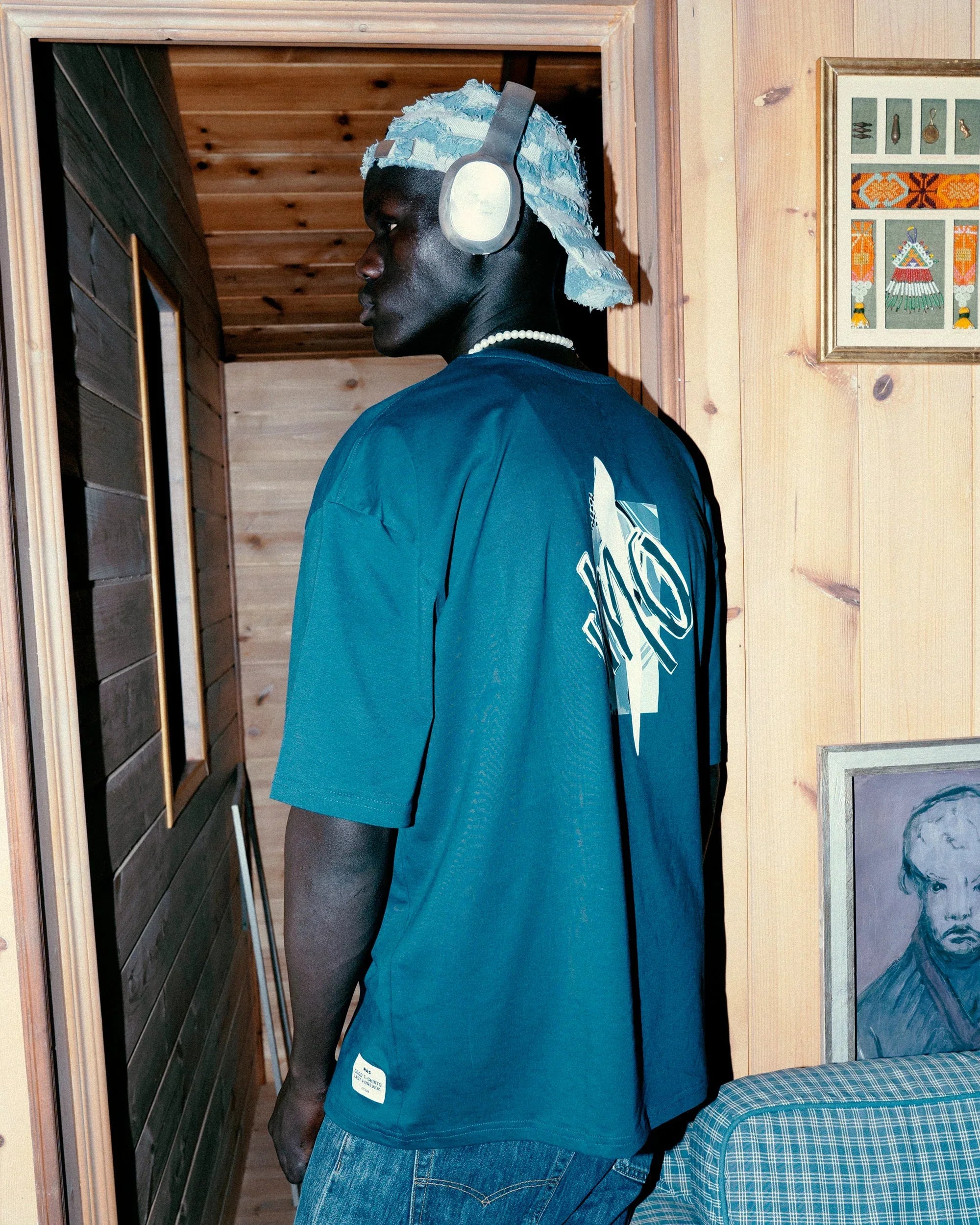 NAS Trends - Uno Unisex Oversized SS T-Shirt - Petrol 1