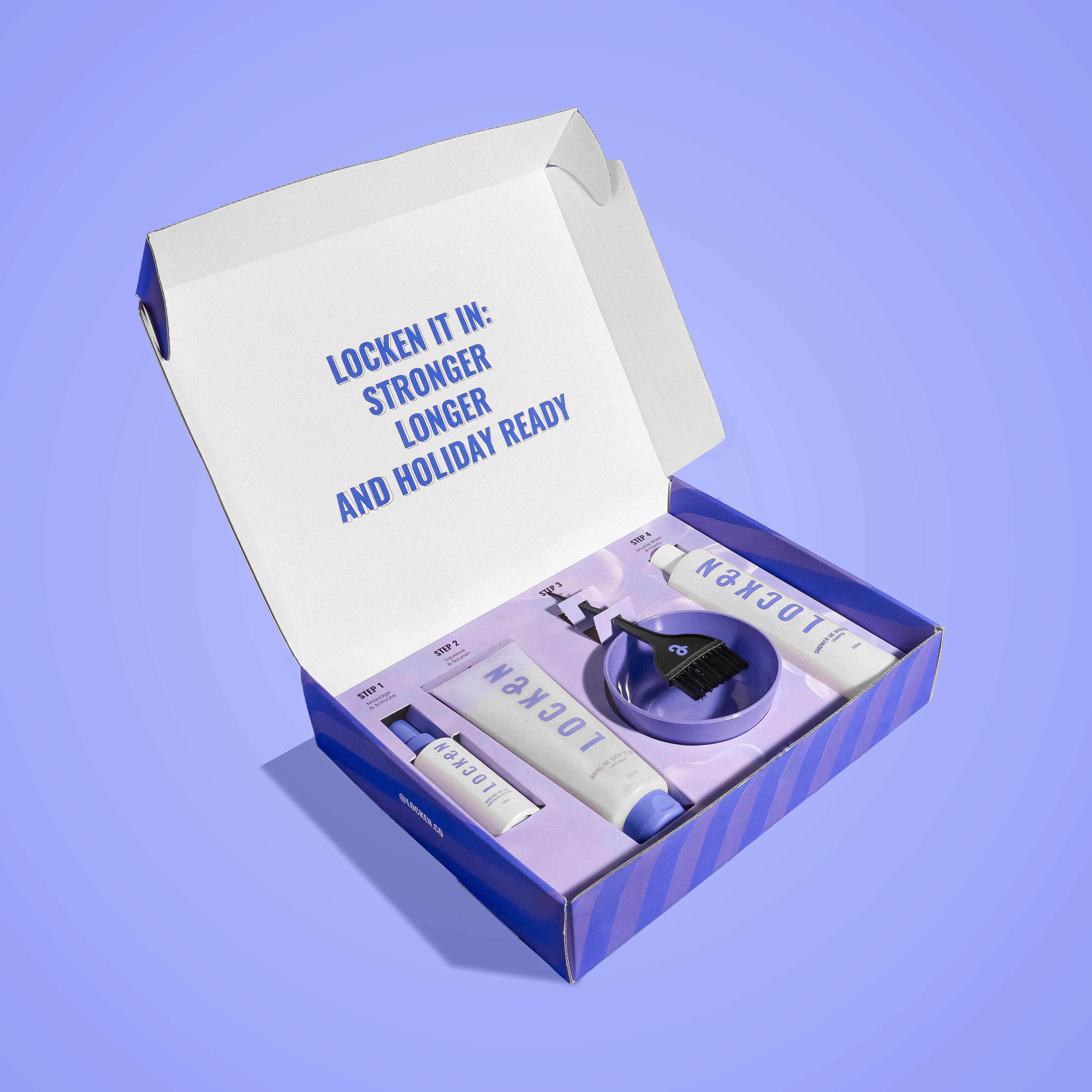 Locken - Hair Growth Kit 3