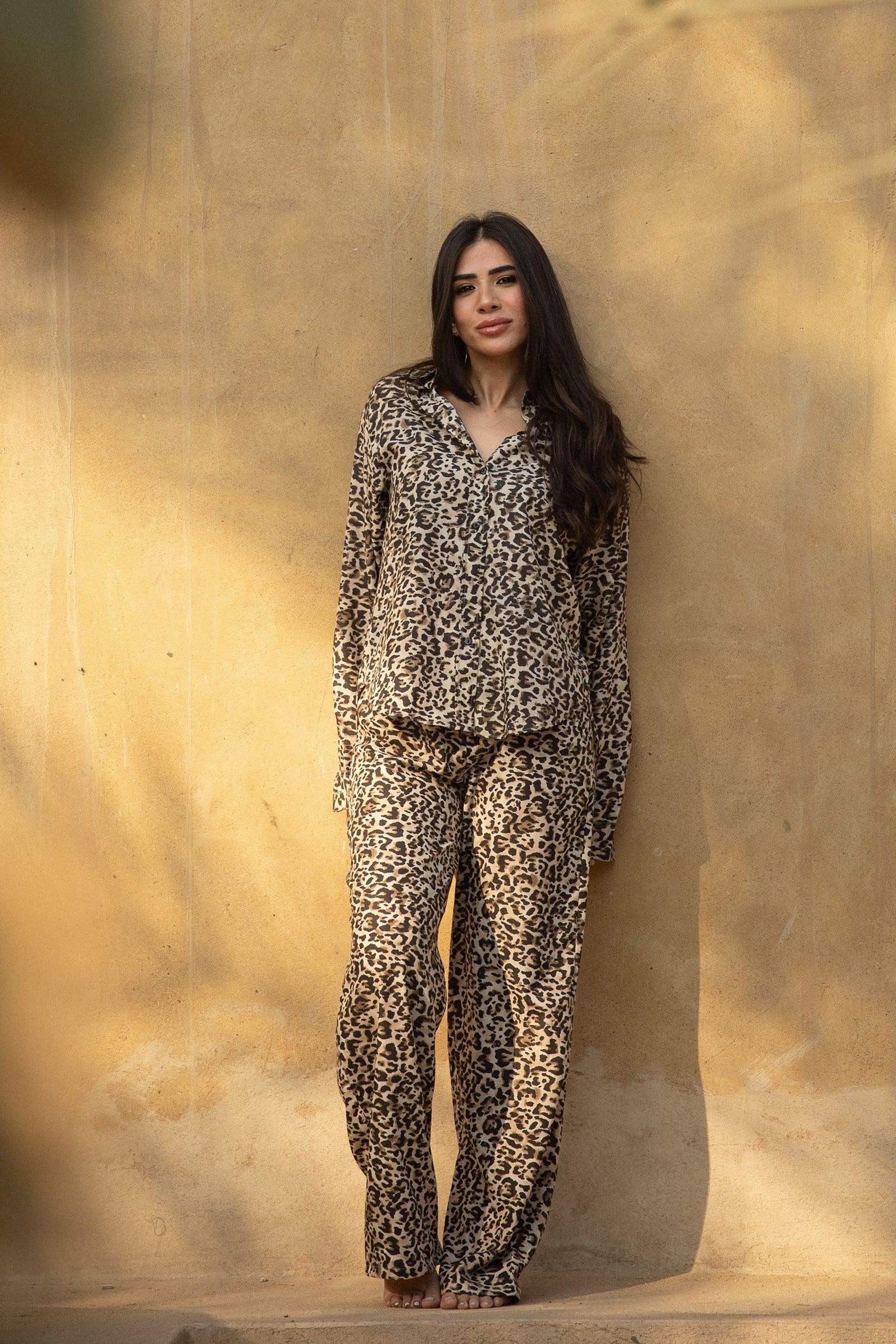 Carina - Tiger Print Pants 2