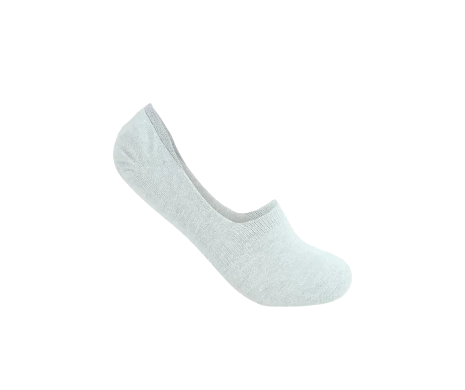 3 Feathers Invisible Antislip Cotton Socks Free Size Fits 40 - 45 for Men 1