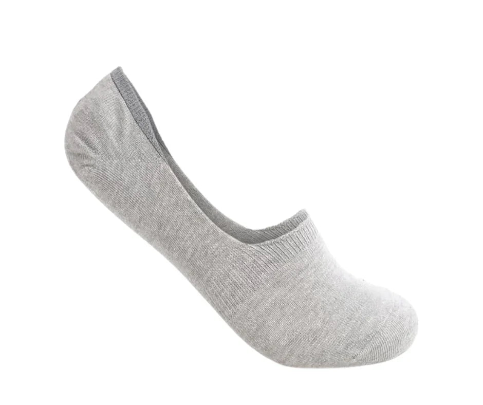 3 Feathers Invisible Antislip Cotton Socks Free Size Fits 40 - 45 for Men 3