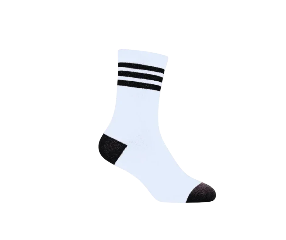 3 Feathers Cotton High Ankle Sportive Socks Free Size Fits 40 - 45 for Men 1