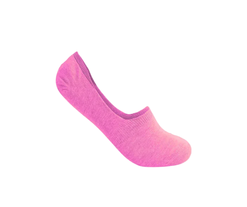 3 Feathers Invisible Antislip Cotton Socks Free Size Fits 36 - 41 for Women 1