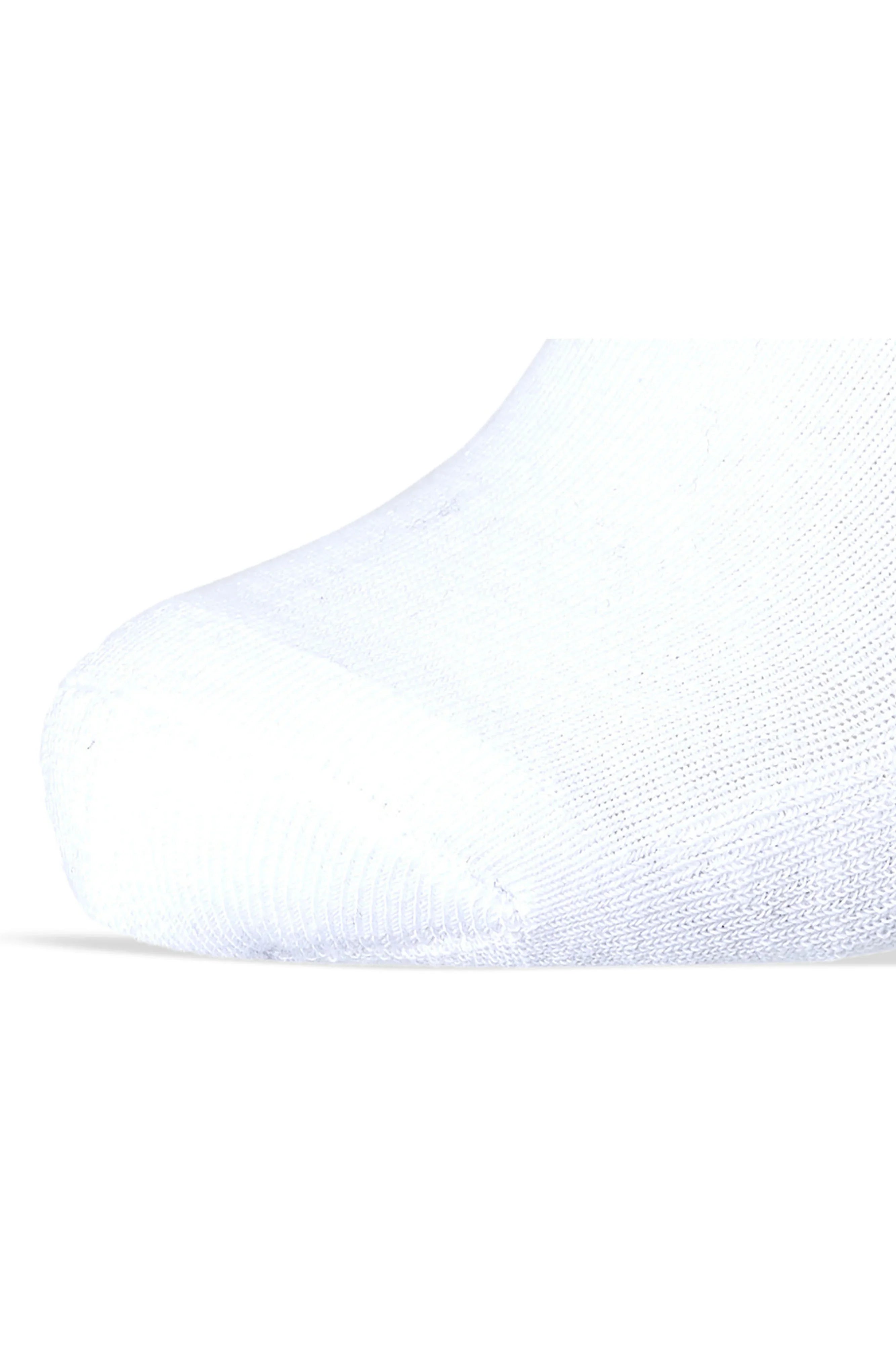 Sam Socks - Men Set Of 3 Half Terry Ankle Plain Socks White 4