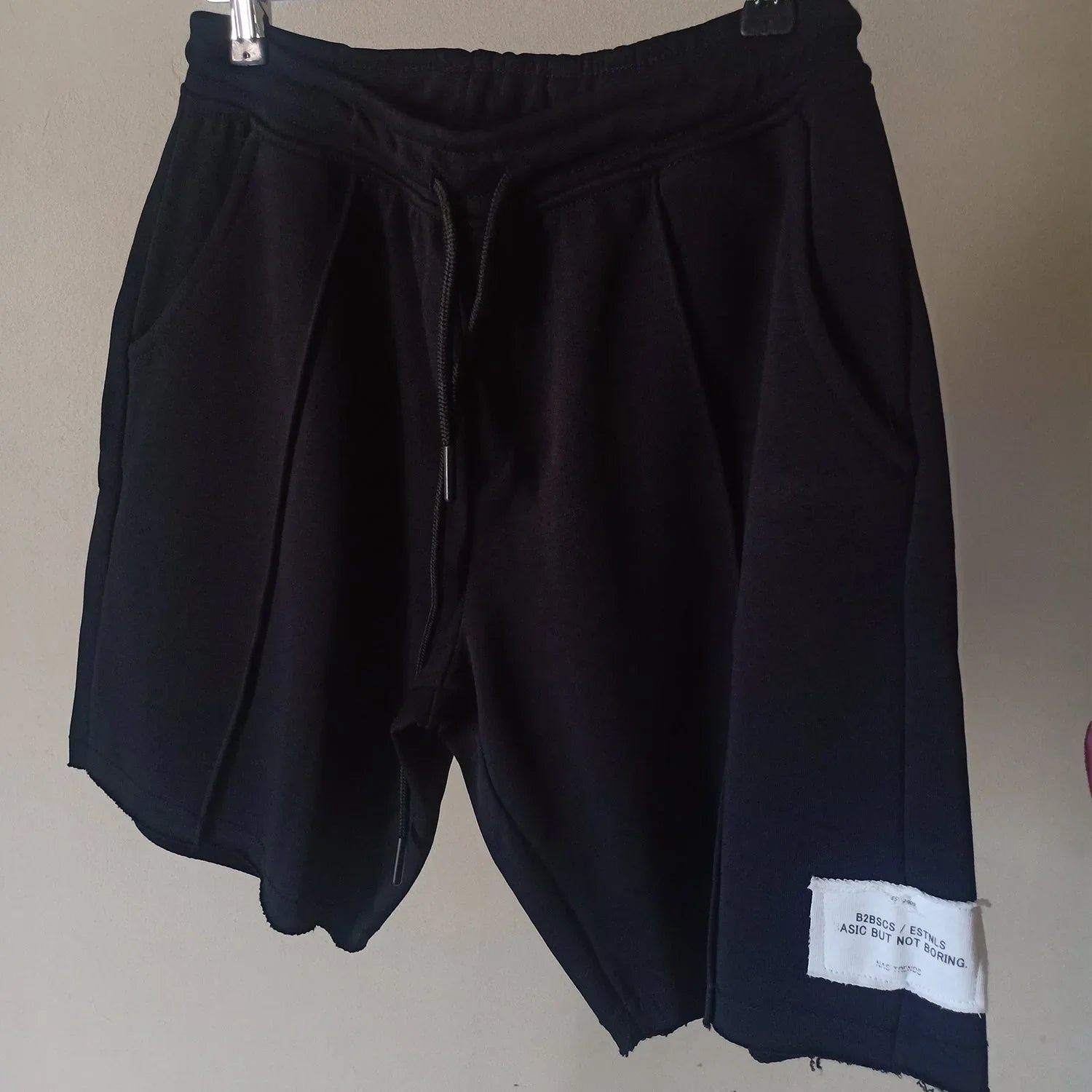 NAS Trends - Not Boring Unisex Short - Black 3