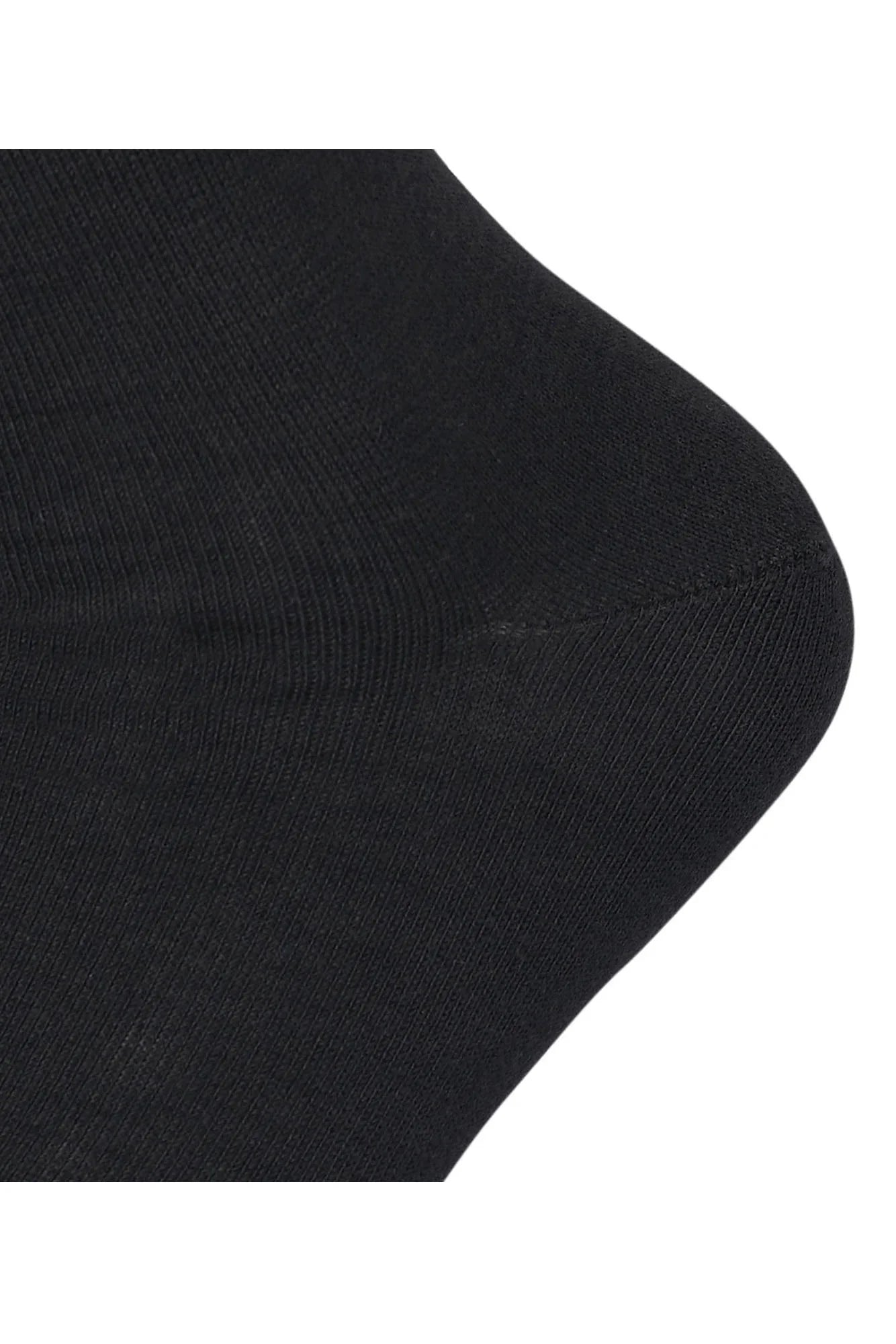 Sam Socks - Men Set Of 3 Classic Socks Plain Black 4