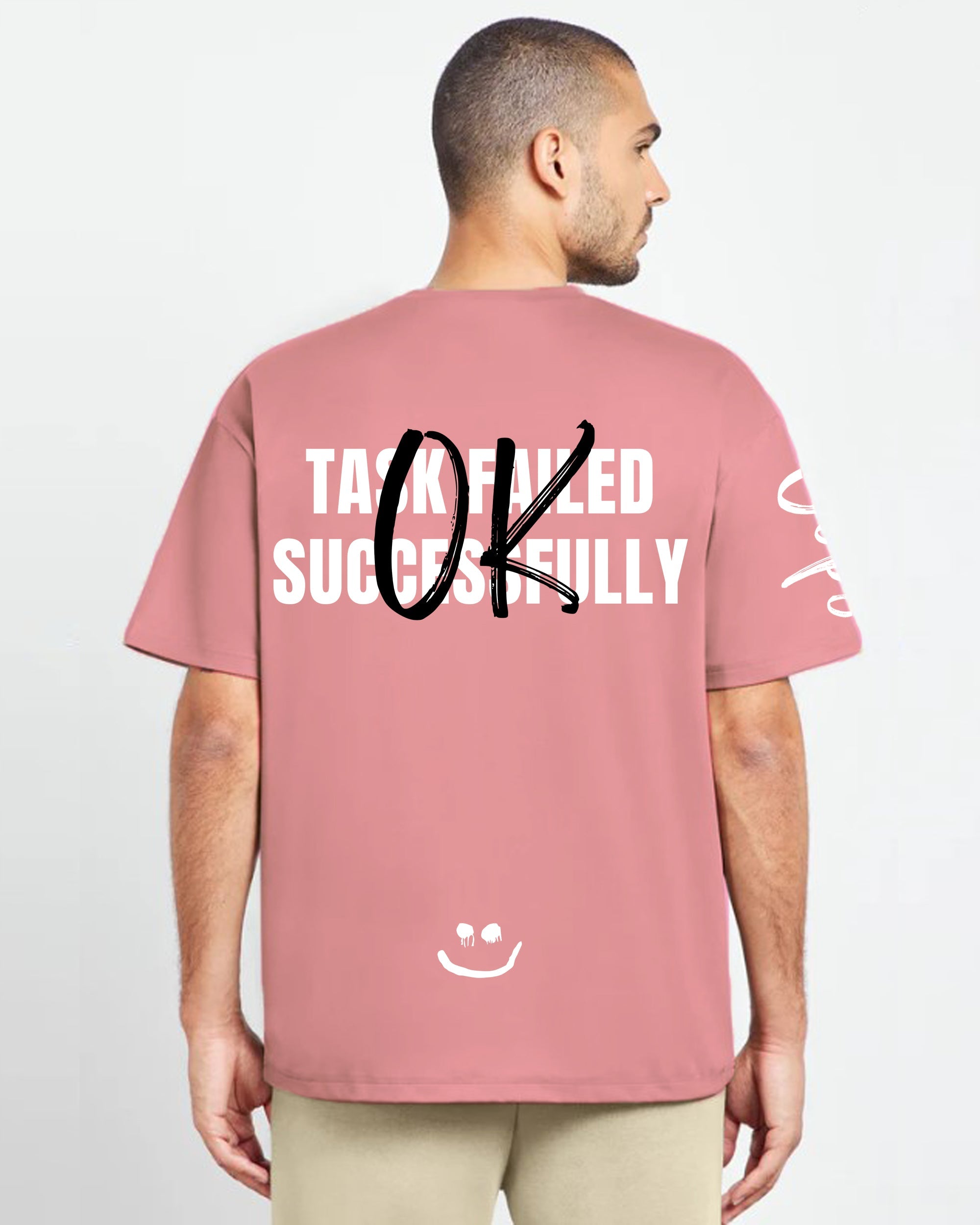 Successfully Men Oversized SS T-Shirt - Cashmer - NAS Trends