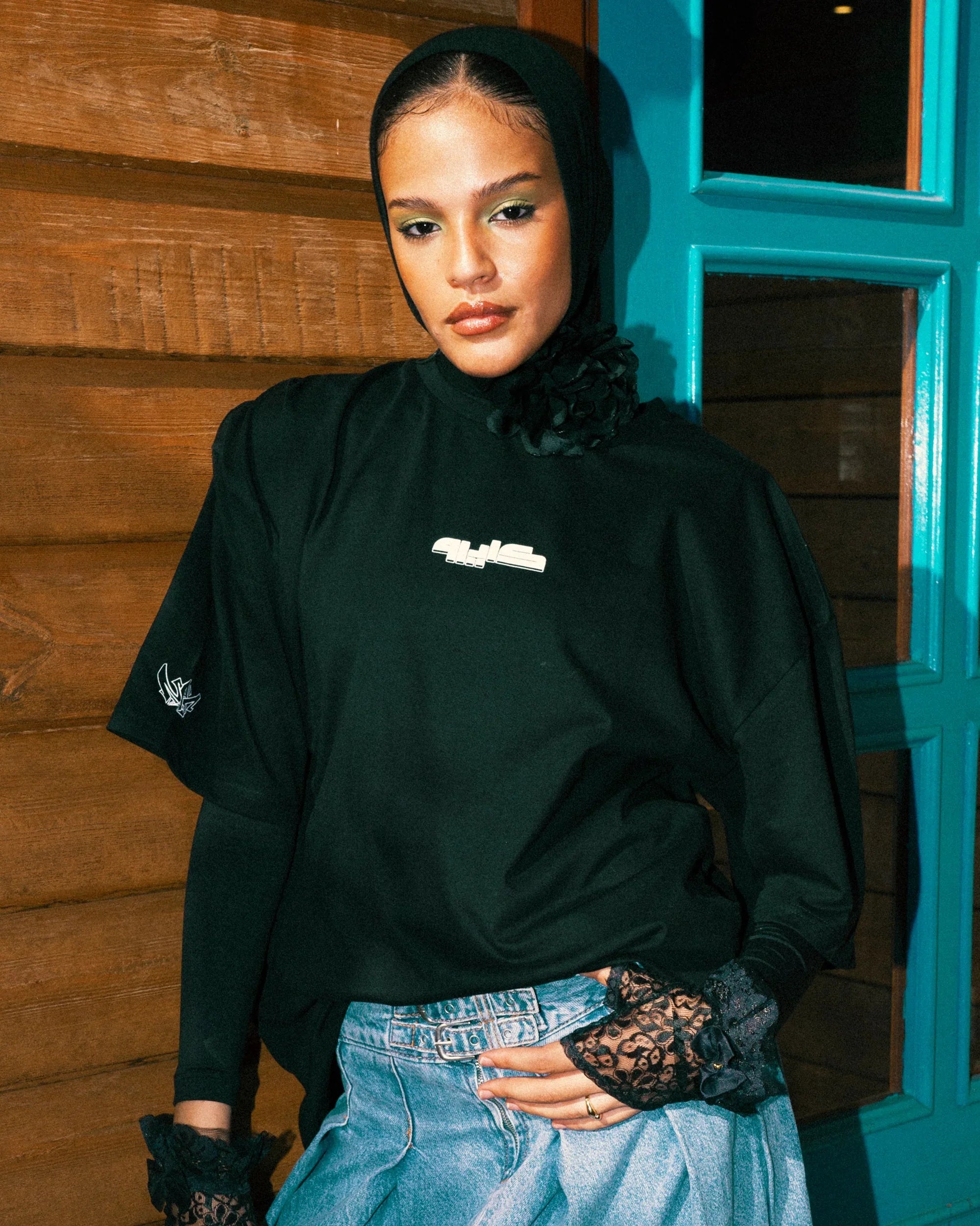 NAS Trends - Cairo Unisex Oversized SS T-Shirt - Black 4