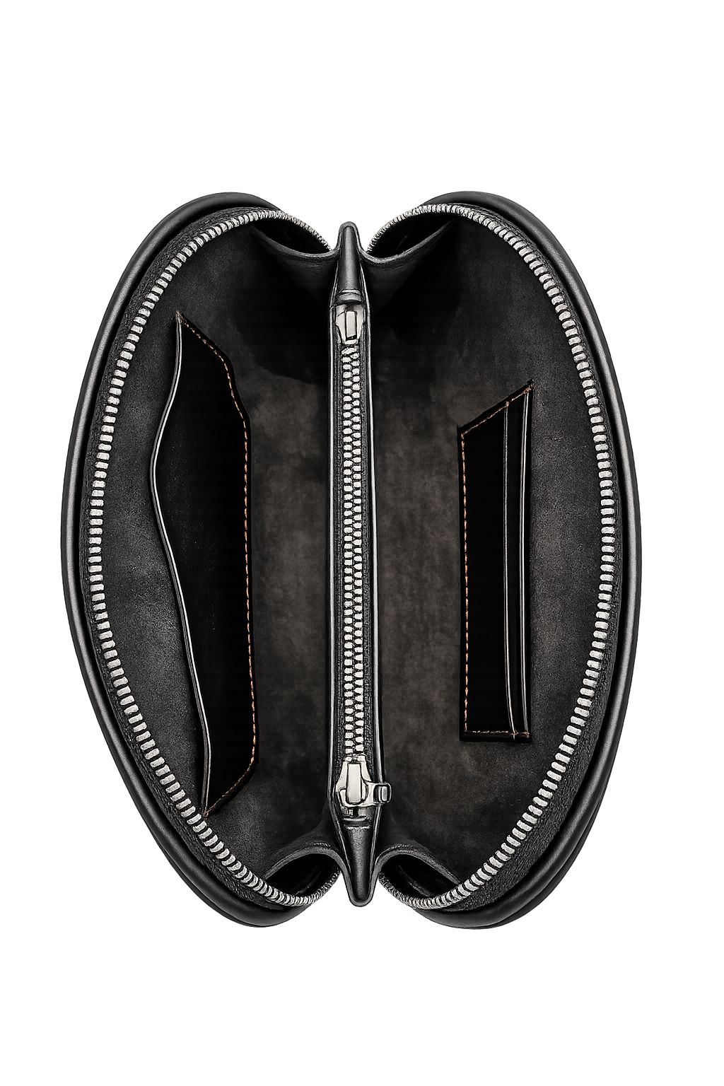 Black Curvy Bag - Smart Leather
