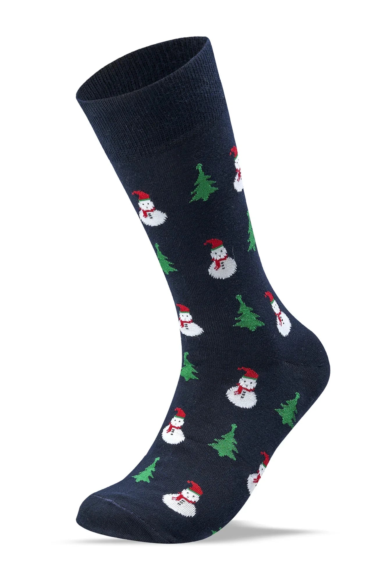 Sam Socks - Women Set Of 3 Christmas Gift Pattern Socks Multicolour 4