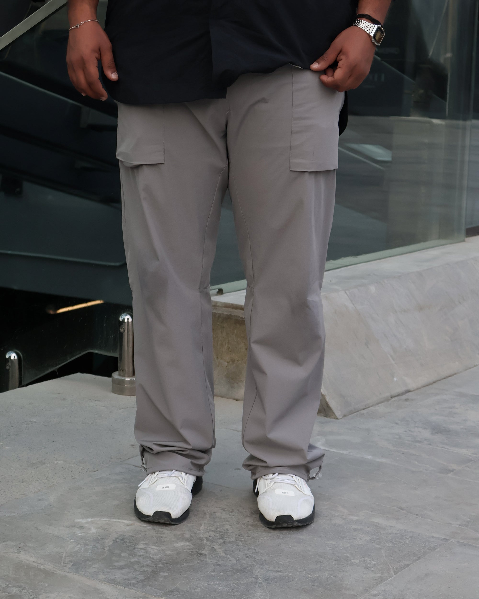 Basic Men Soft Pants - Grey - NAS Trends