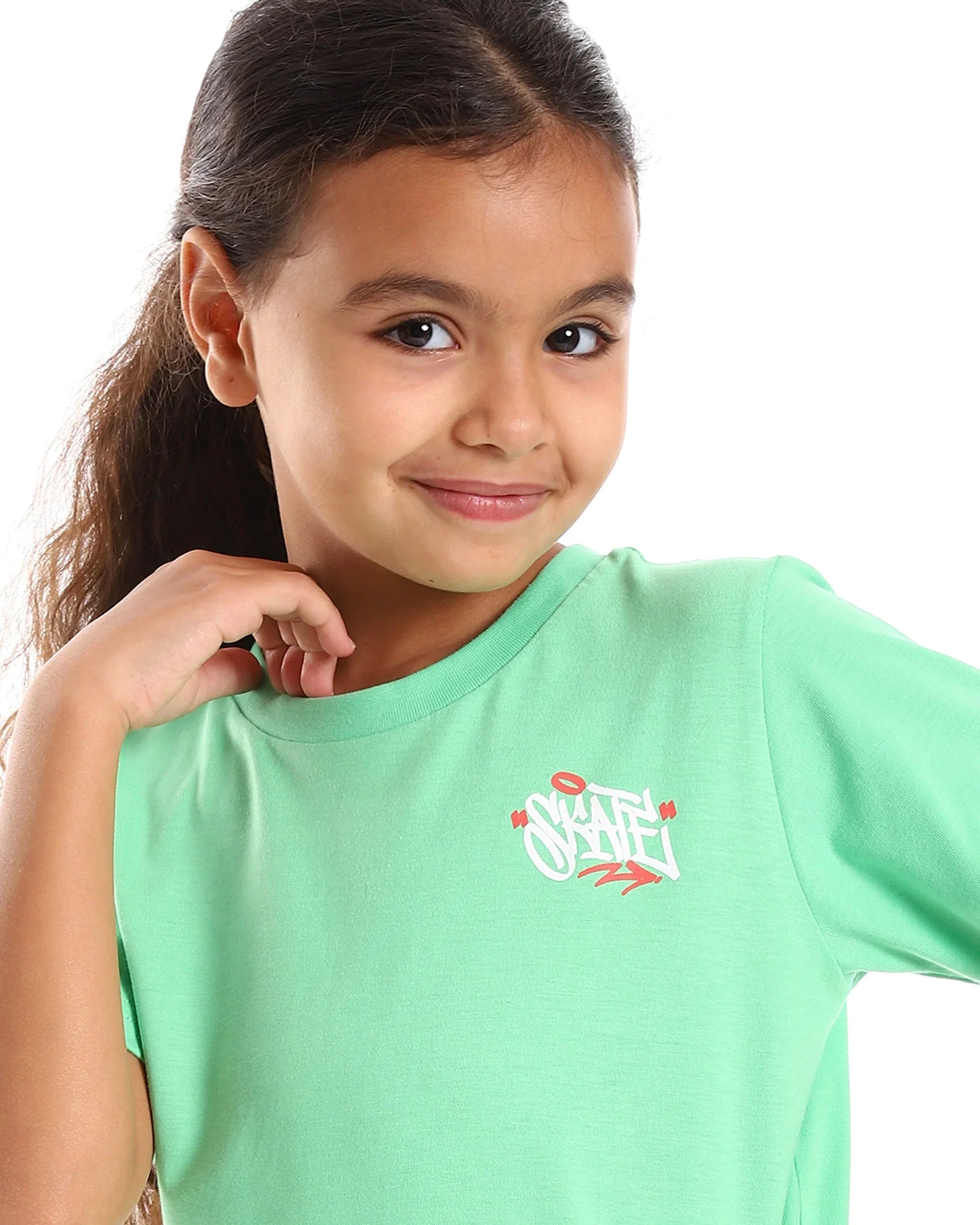 NAS Trends - Skate Kids SS T-Shirt - Apple Green 4