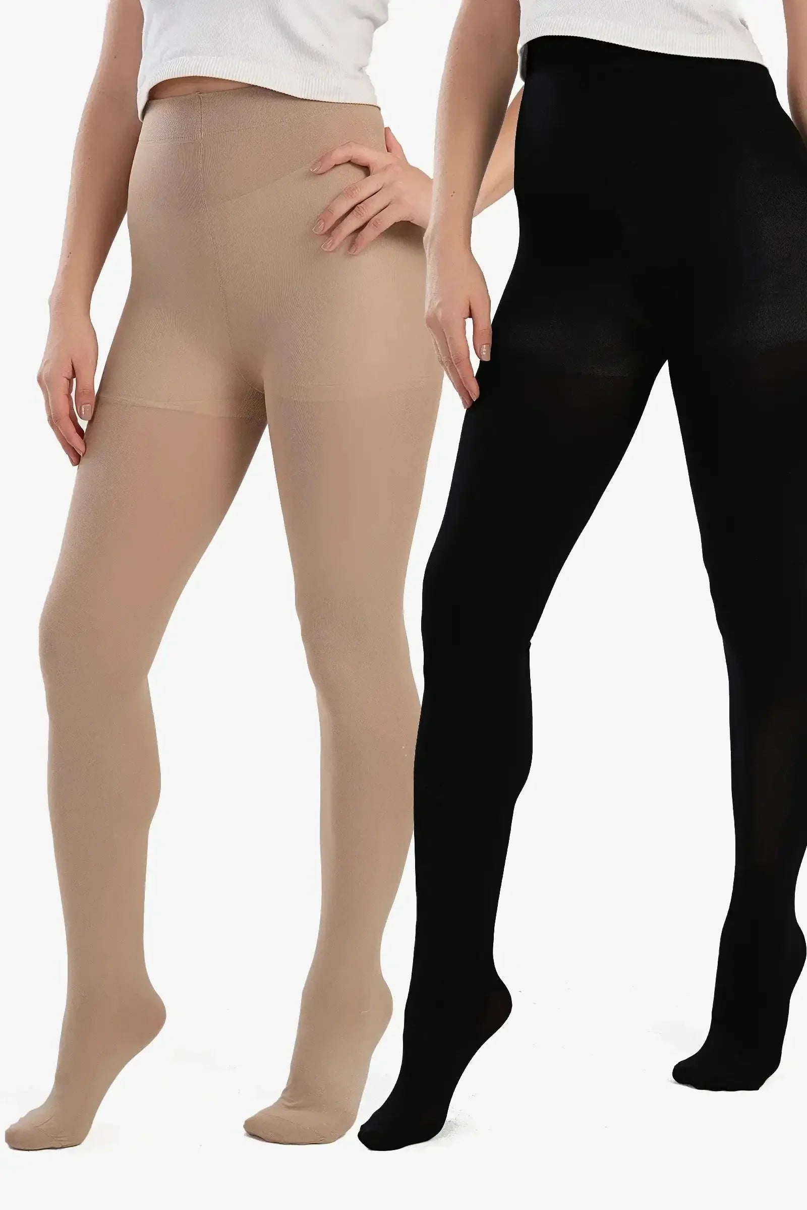 Carina - Pack of 2 Opaque Pantyhoses 7