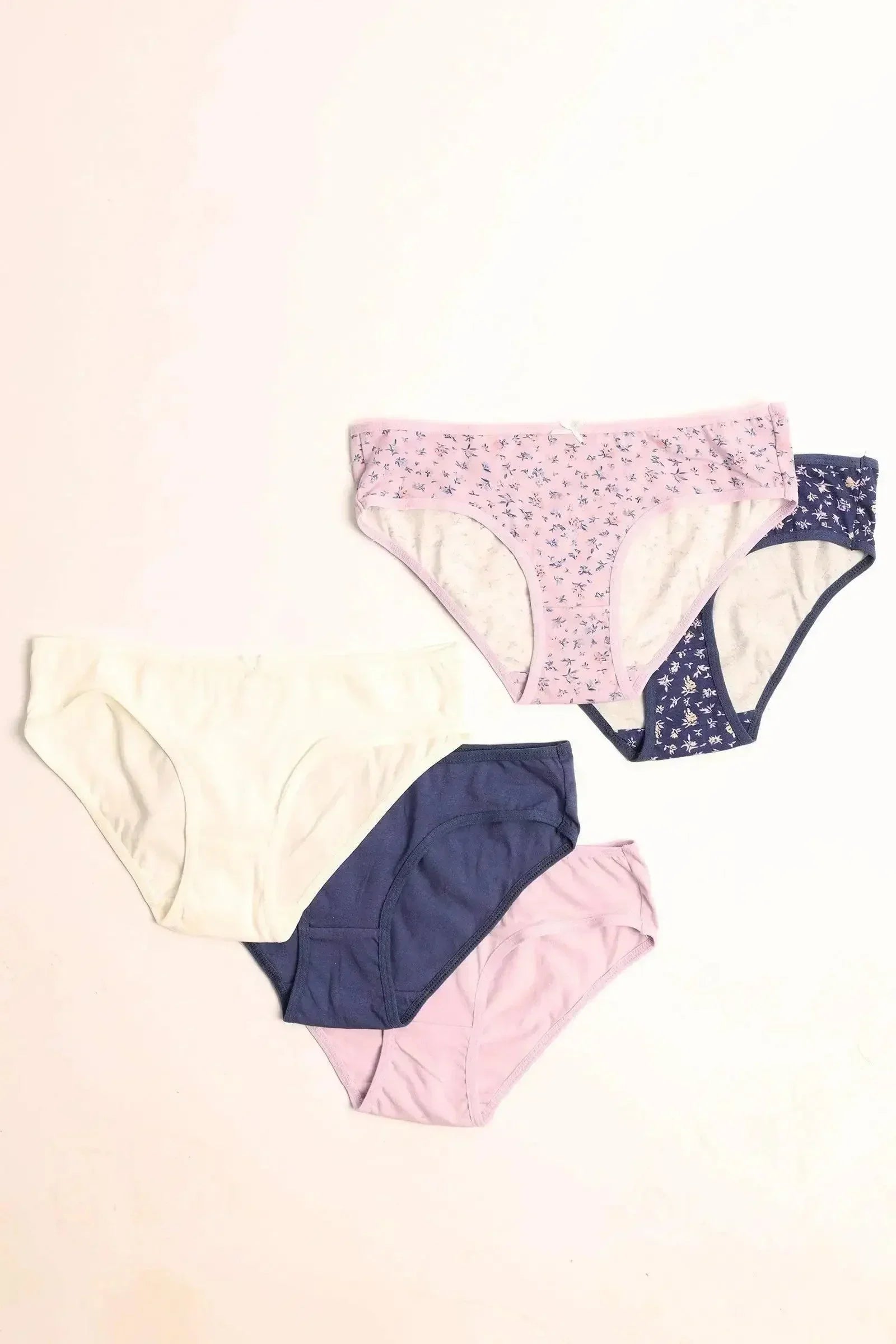 Carina - Pack of 5 Colored Bikini Panties 6