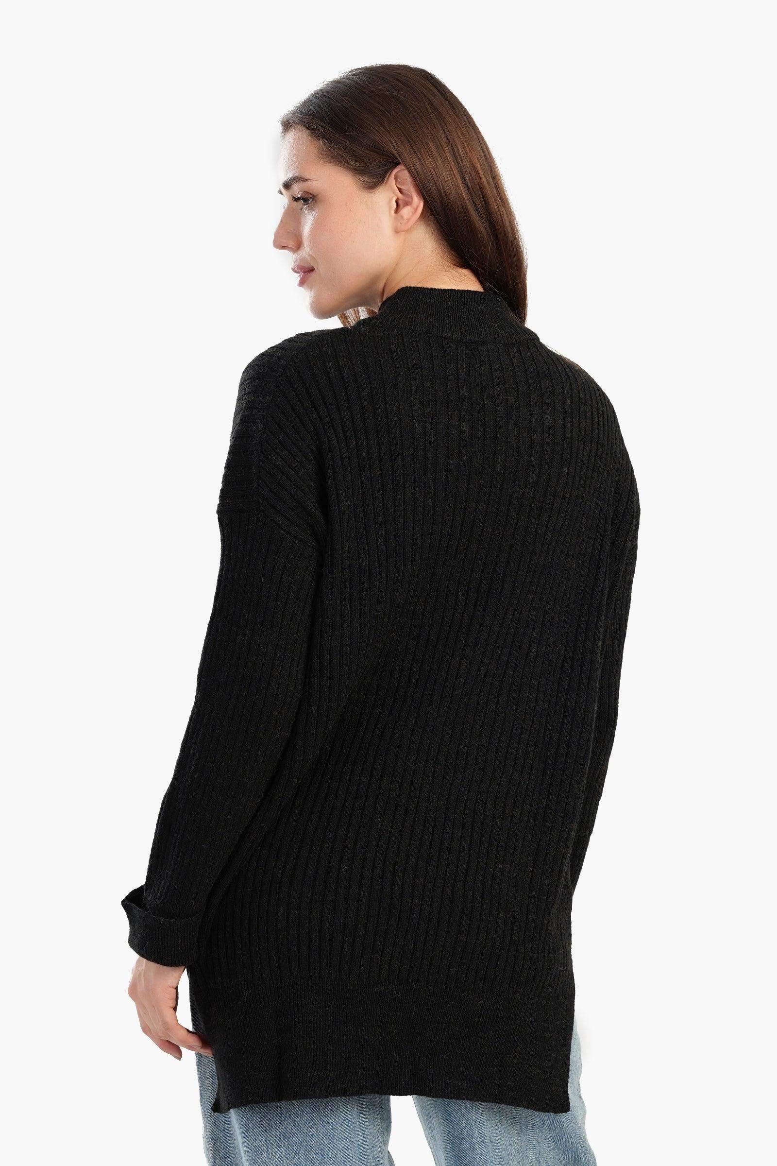 Carina - Relaxed Fit Ribbed Pullover 4