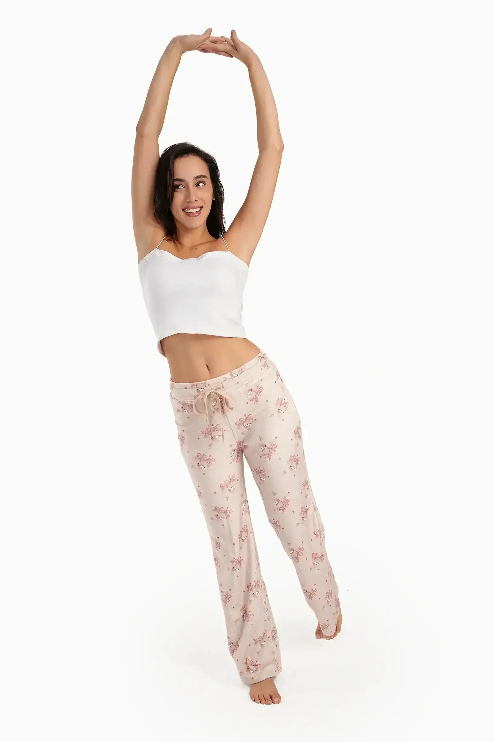 Carina - Colored Velvet Pyjama Pants 5