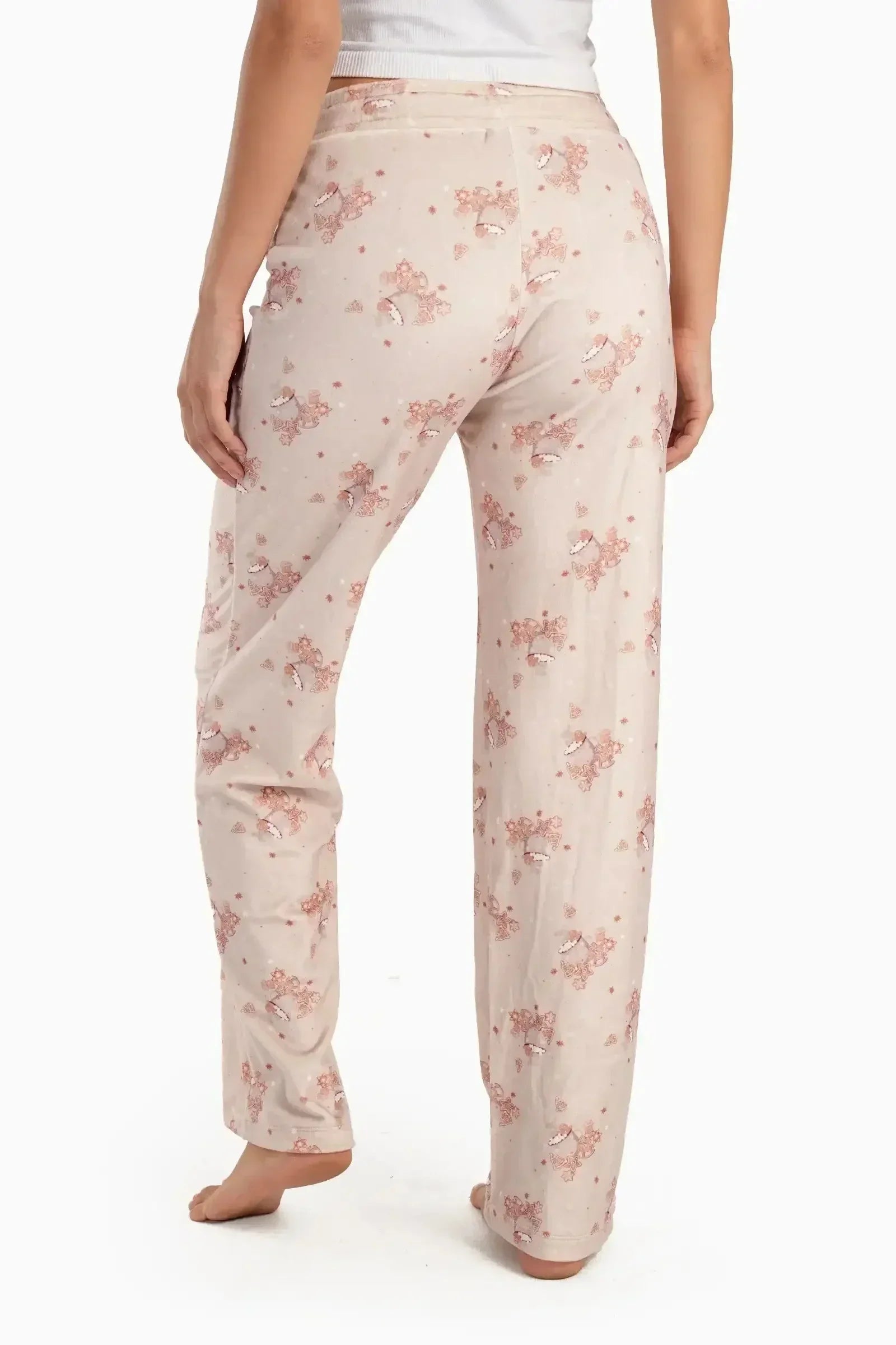 Carina - Colored Velvet Pyjama Pants 3