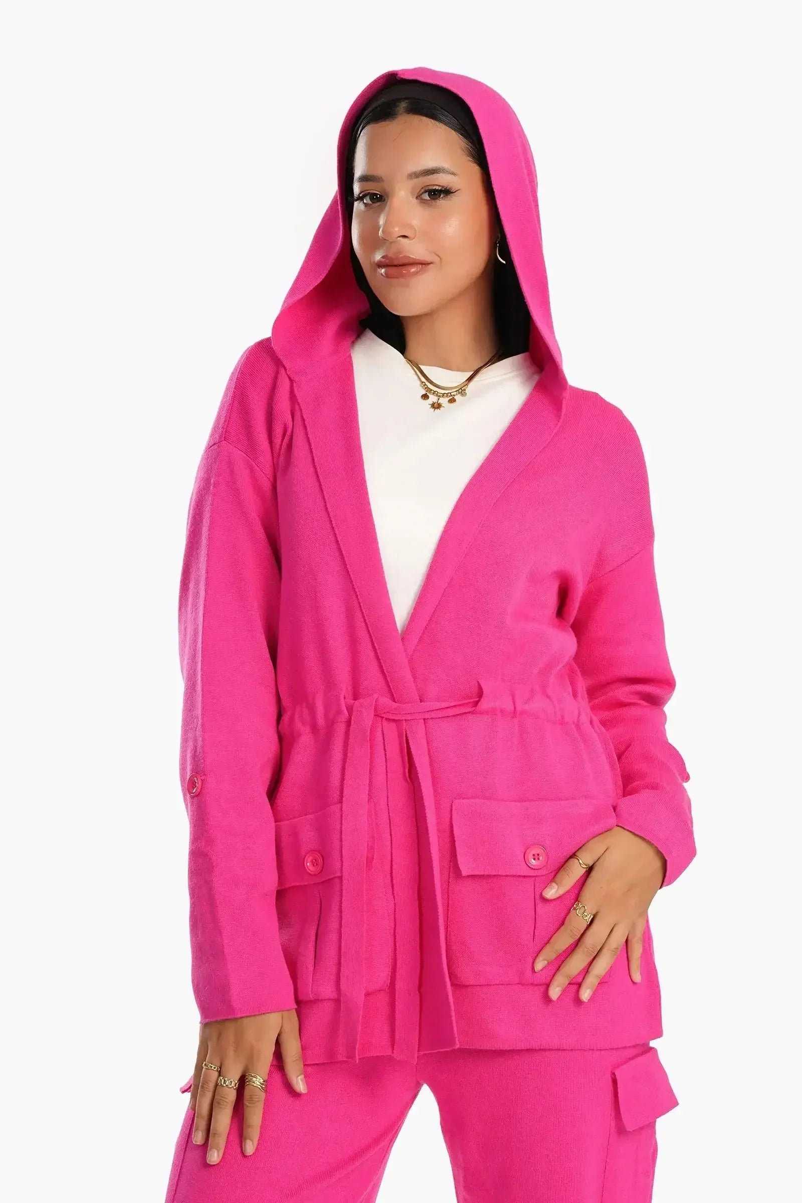 Carina - Lounge Cardigan with Elastic Waist 2