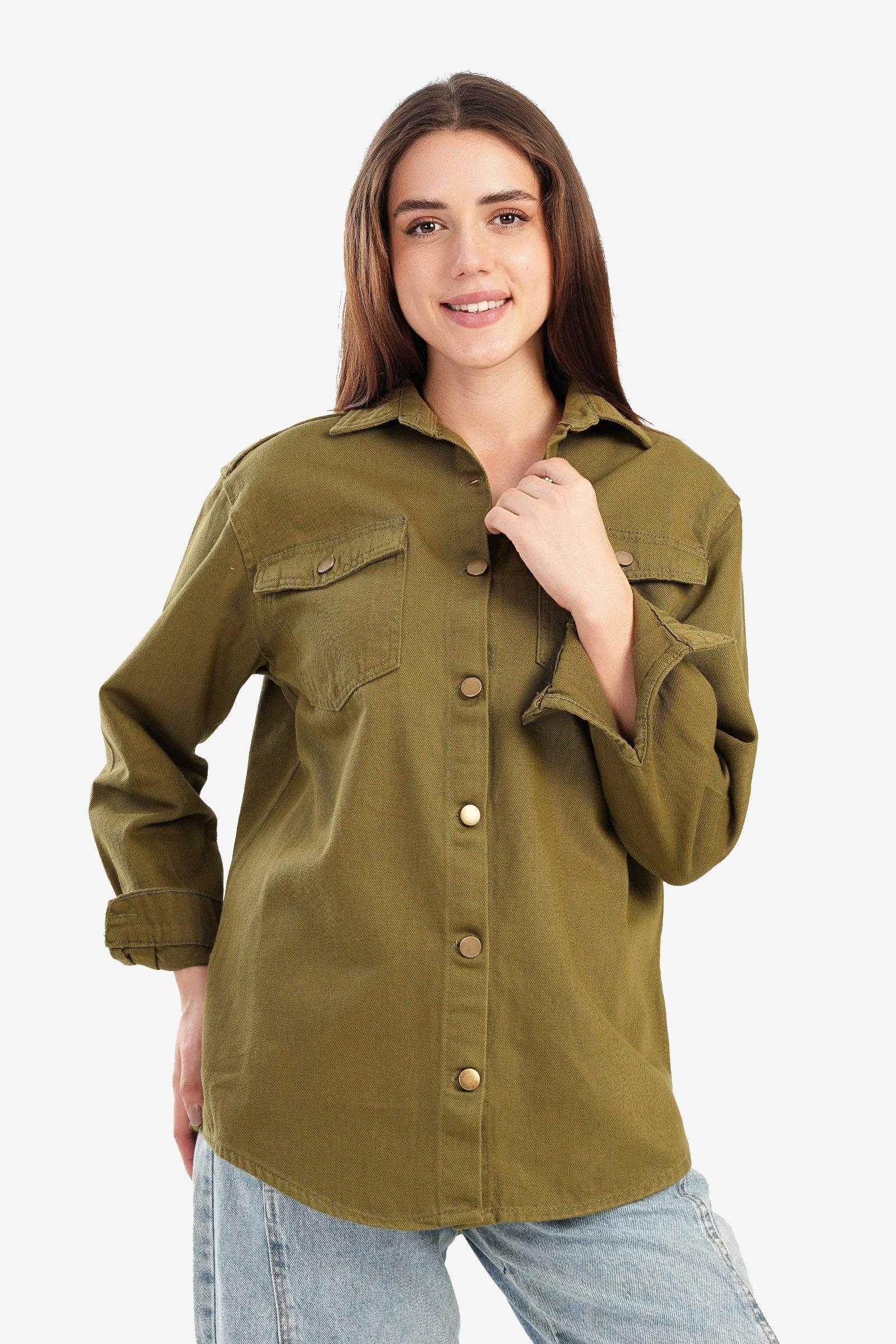 Carina - Jacquard Cotton Shirt 1