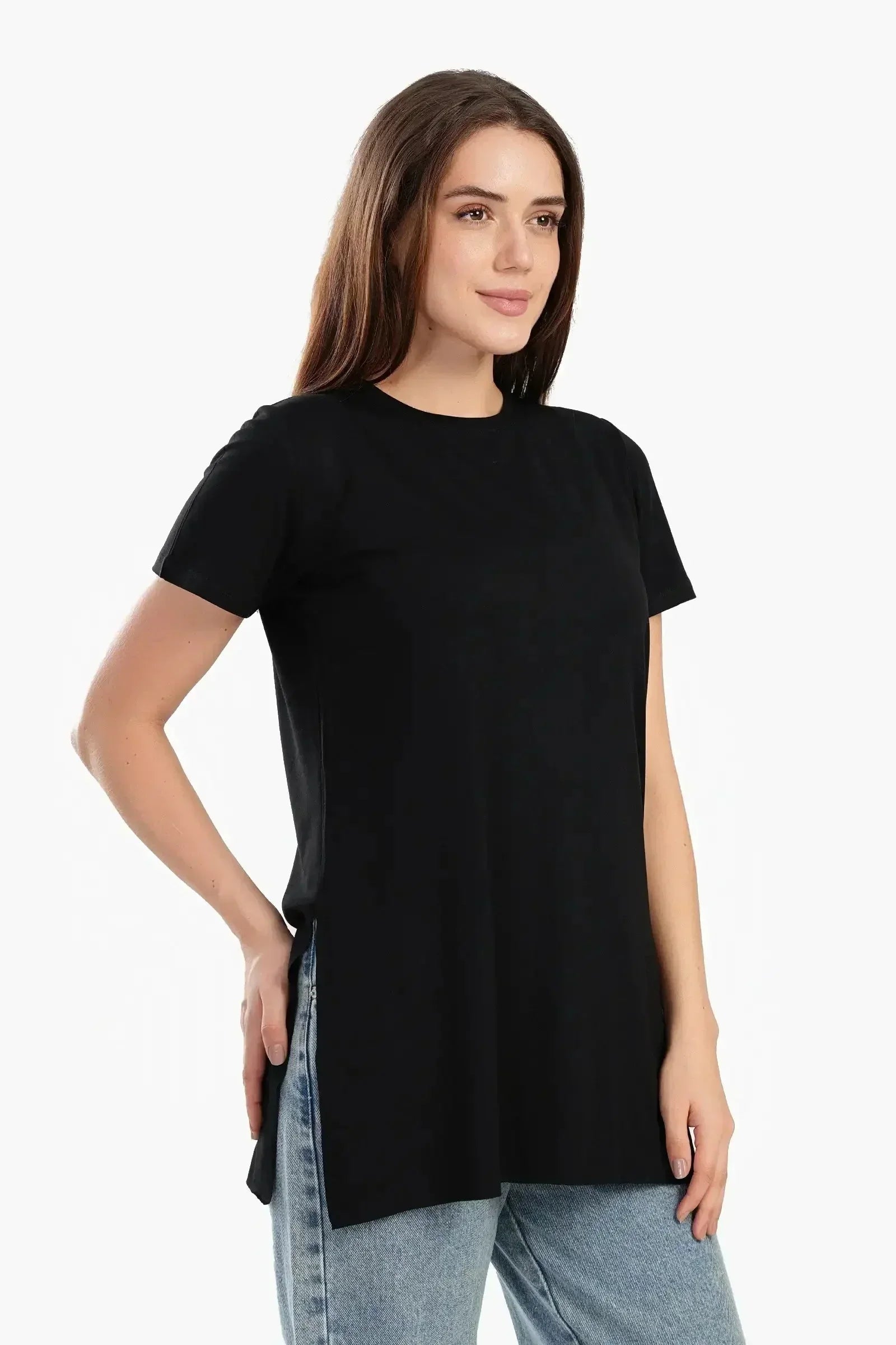 Carina - Chic Viscose Half-Sleeve Top 4