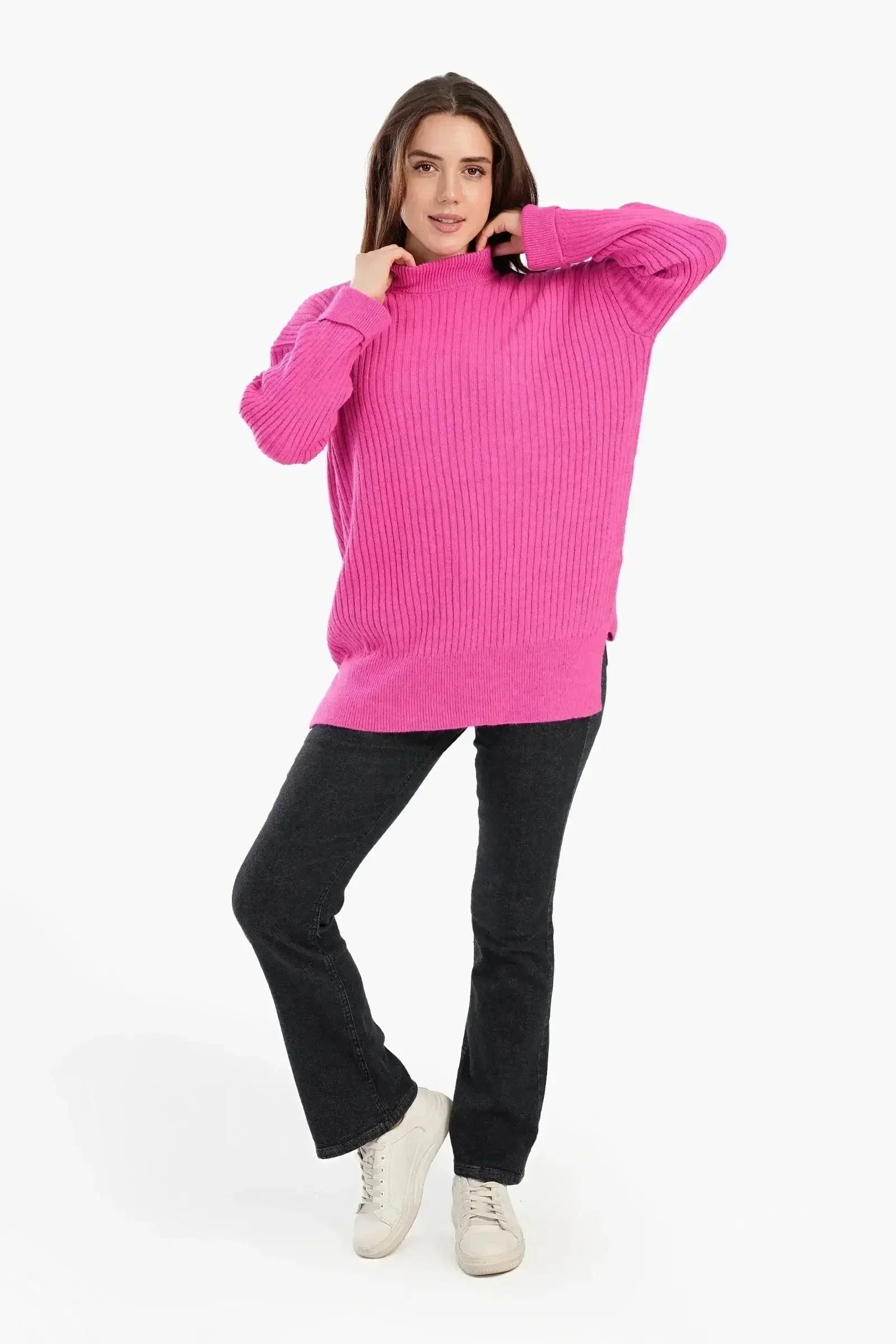 Carina - Regular Fit Cotton Jeans 4