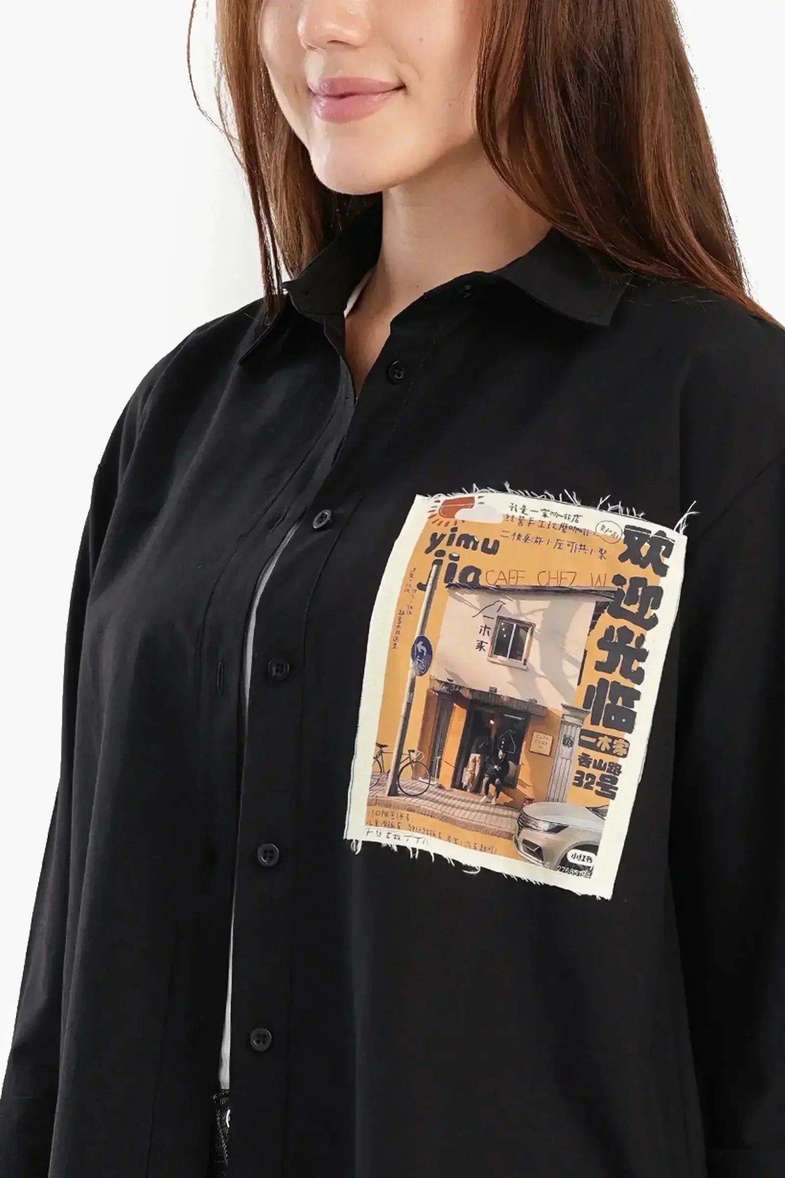 Carina - Shirt with Printed Pocket 8
