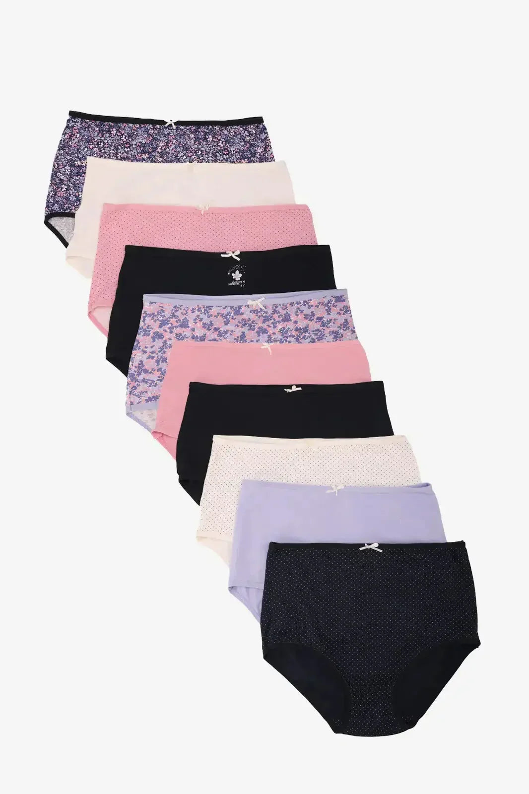 Carina - Pack of 10 Full Brief Panties 1