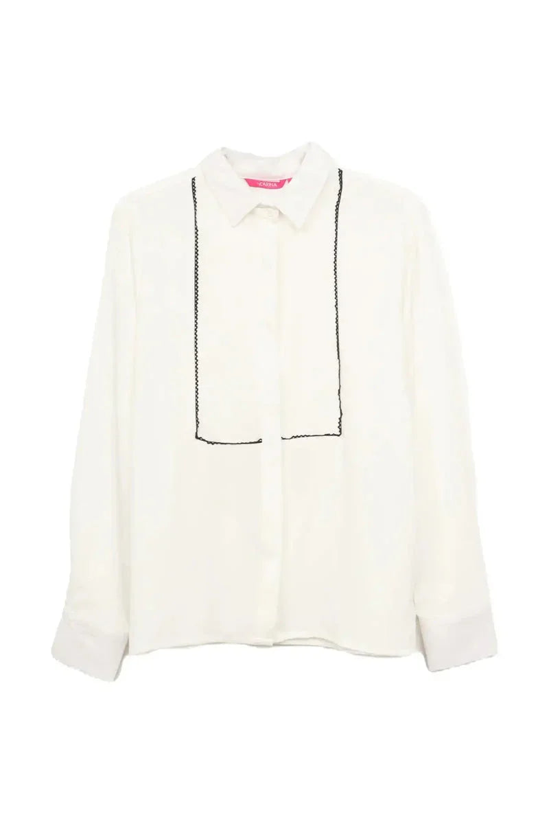 Carina - Stitched Front Panel Shirt 5