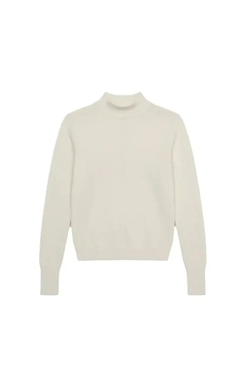 Carina - Slim Mock Neck Top 14