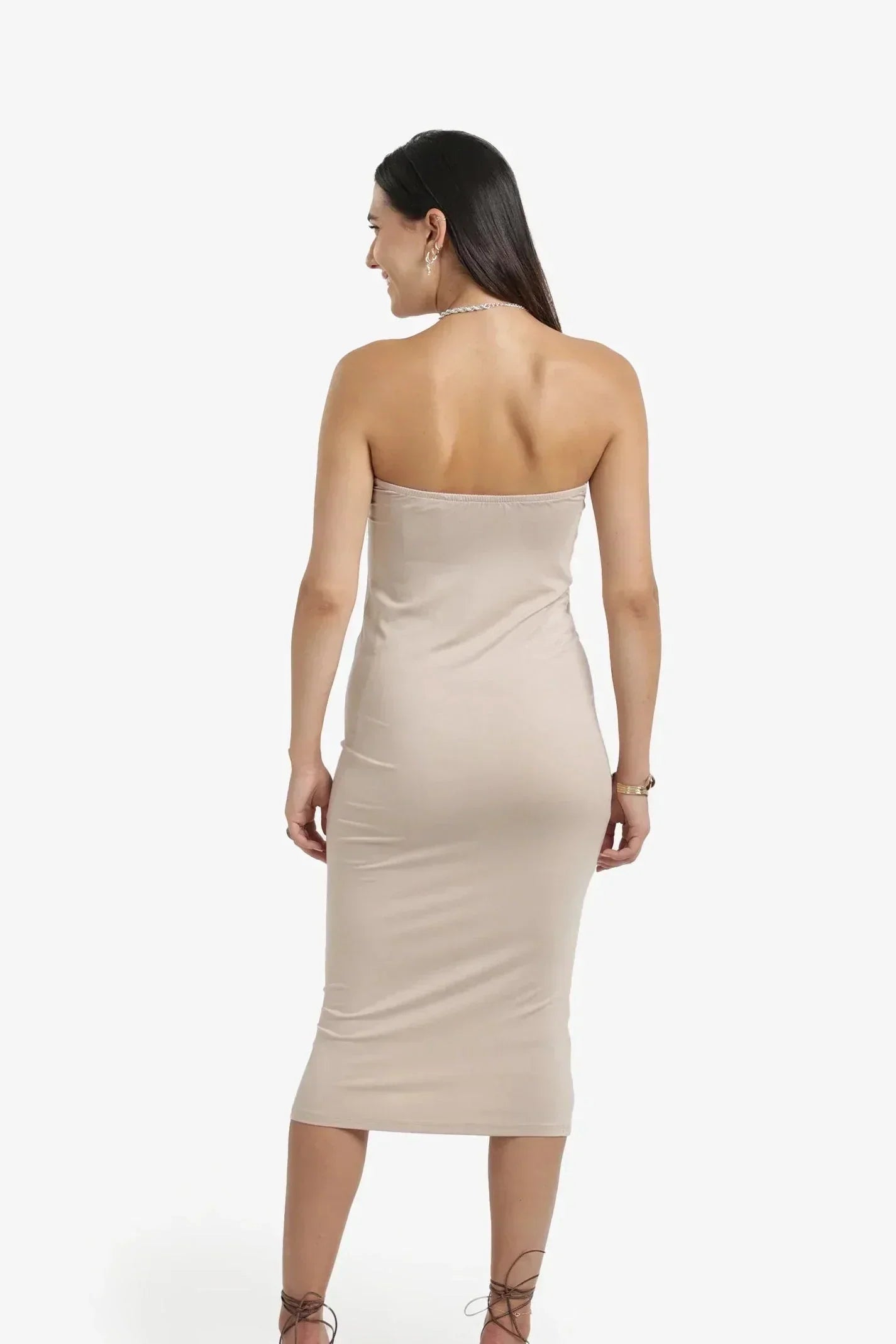 Carina - Strapless Slim Dress 11