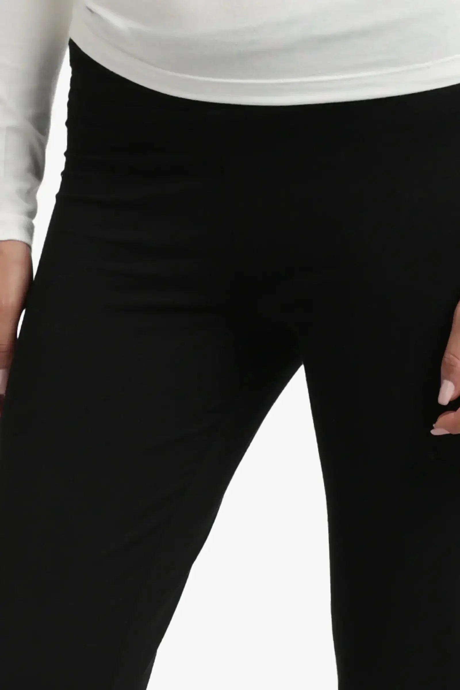 Carina - Elastic Waist Flare Pants 3