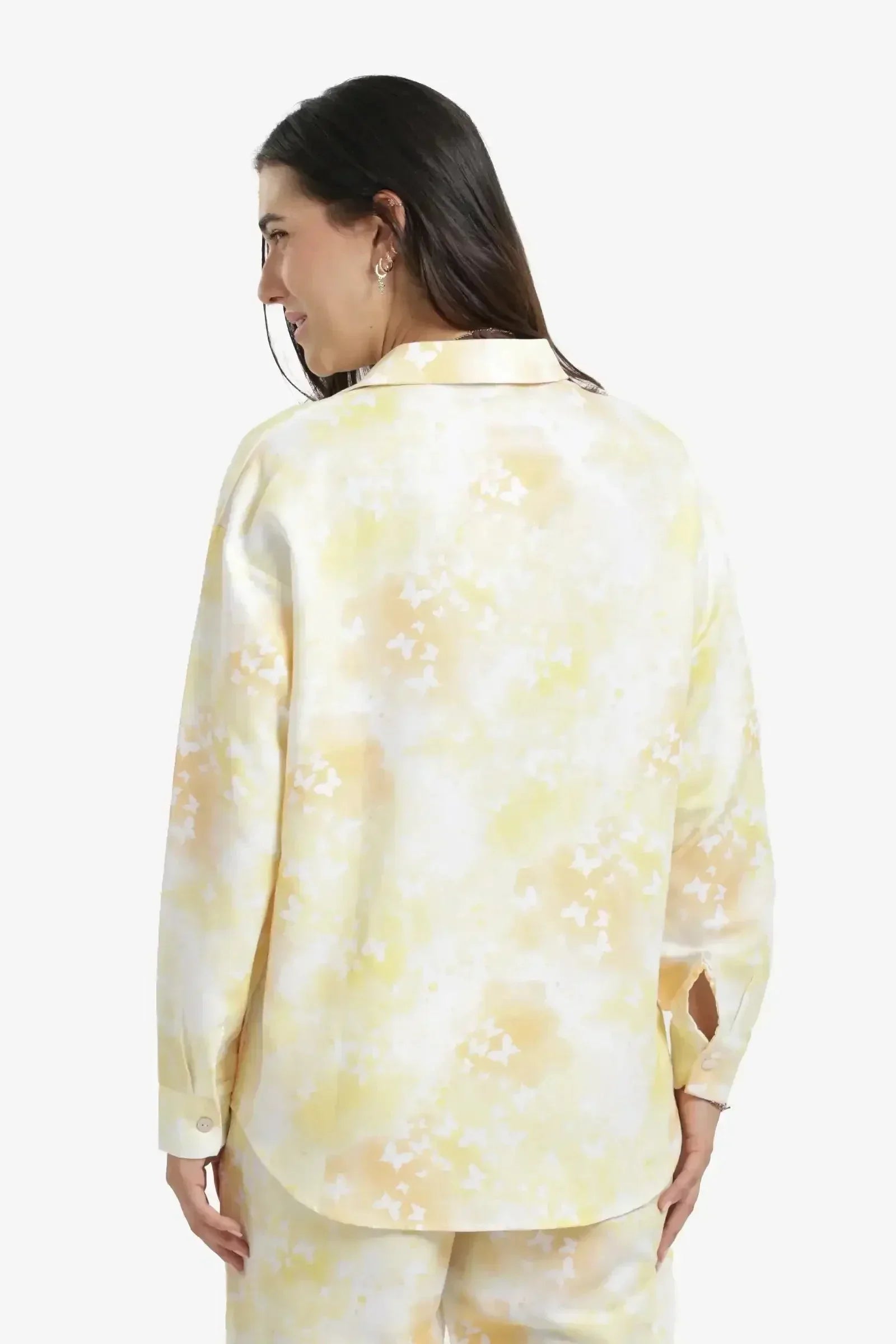 Carina - Self Pattern Beach Shirt 4