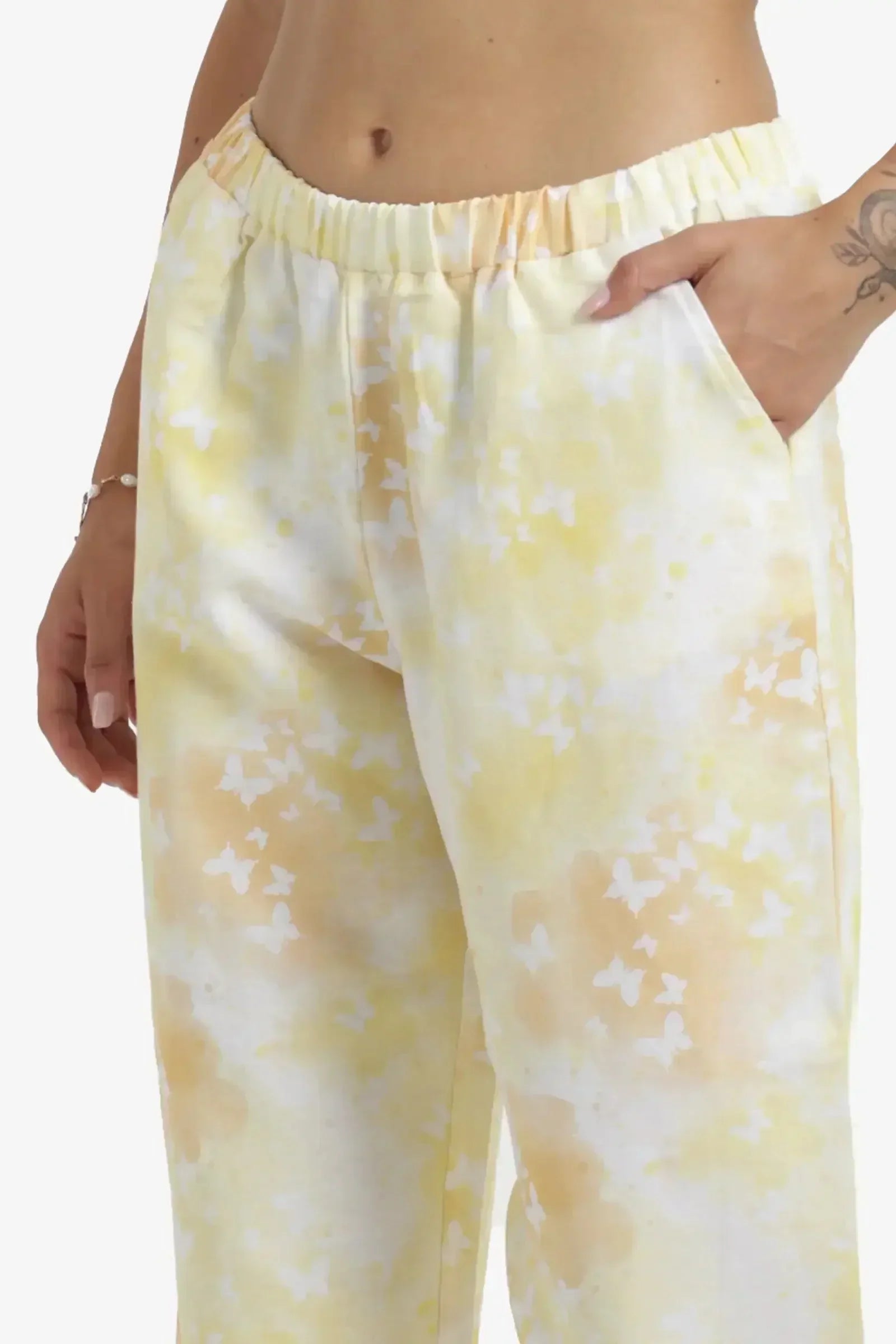 Carina - Self Pattern Beach Pants 4