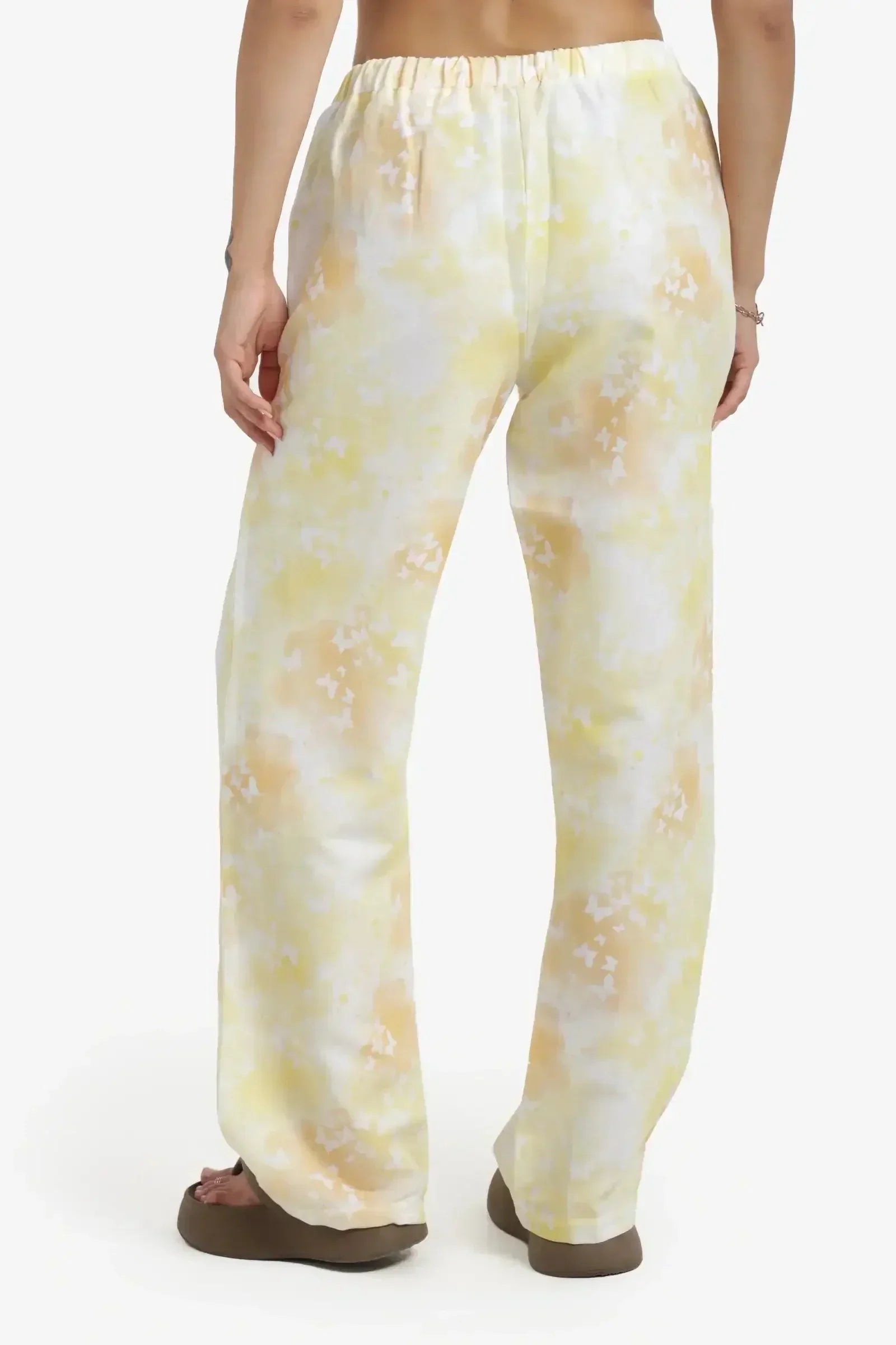 Carina - Self Pattern Beach Pants 3