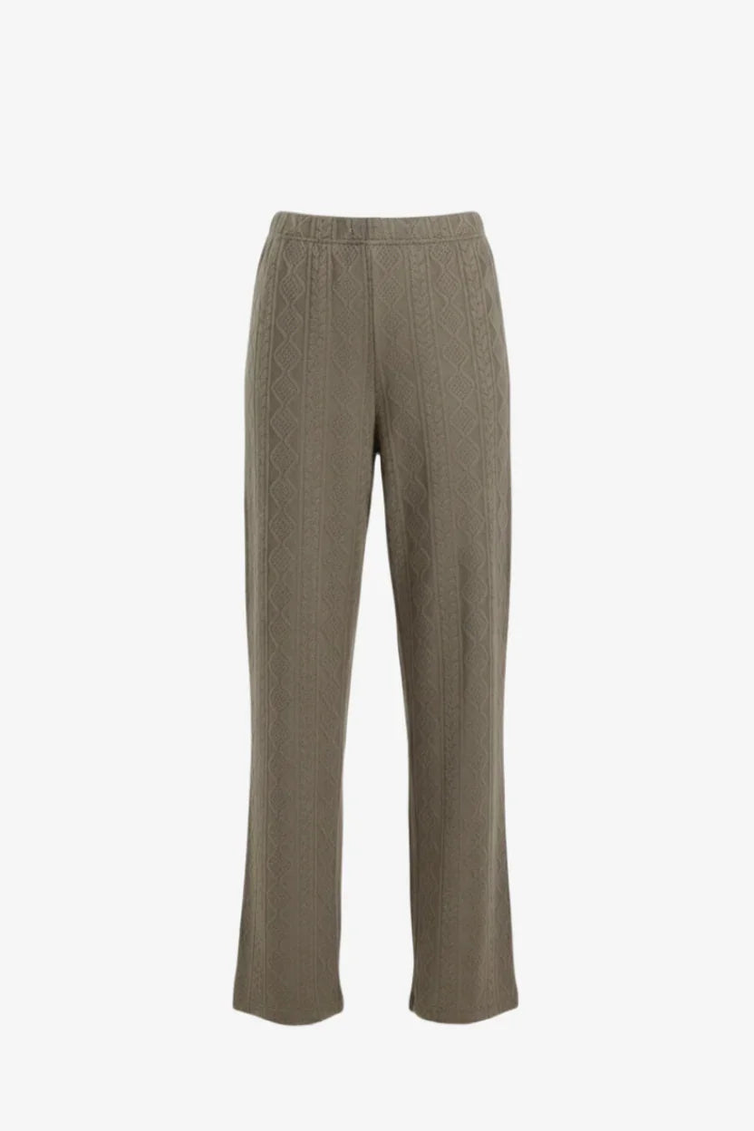 Carina - Self-Pattern Relaxed Pyjama Set 15