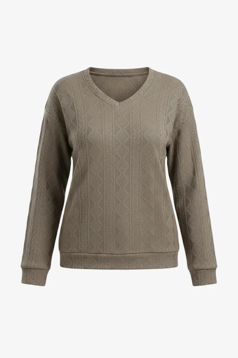 Carina - Cable Knit Pattern Pyjama Set 17