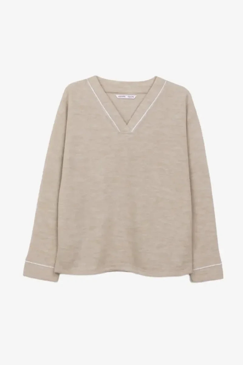 Carina - Self Pattern Pyjama Set 5