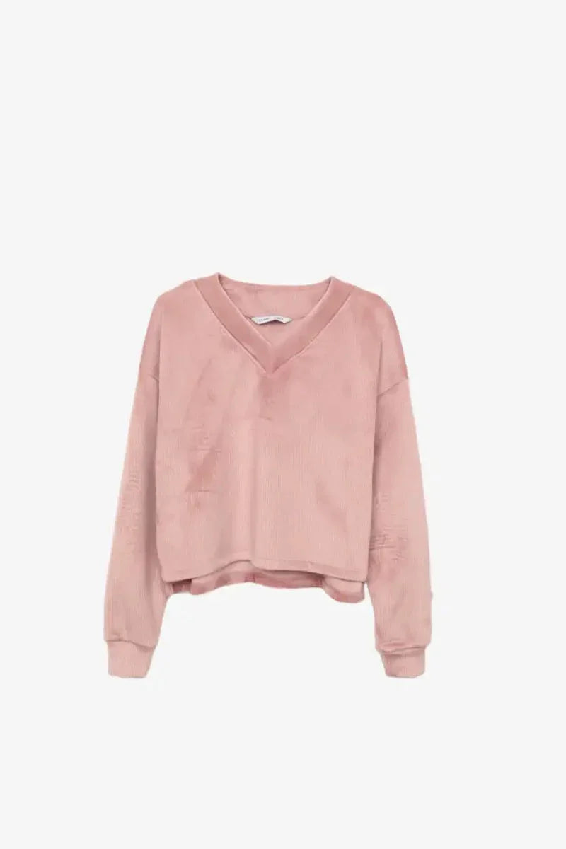 Carina - Ribbed Velvet Pyjama Set 13