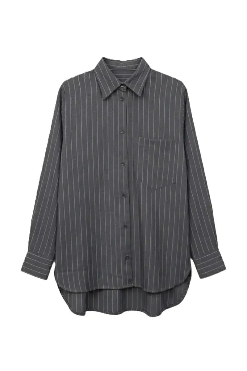 Carina - Regular Fit Striped Shirt 7